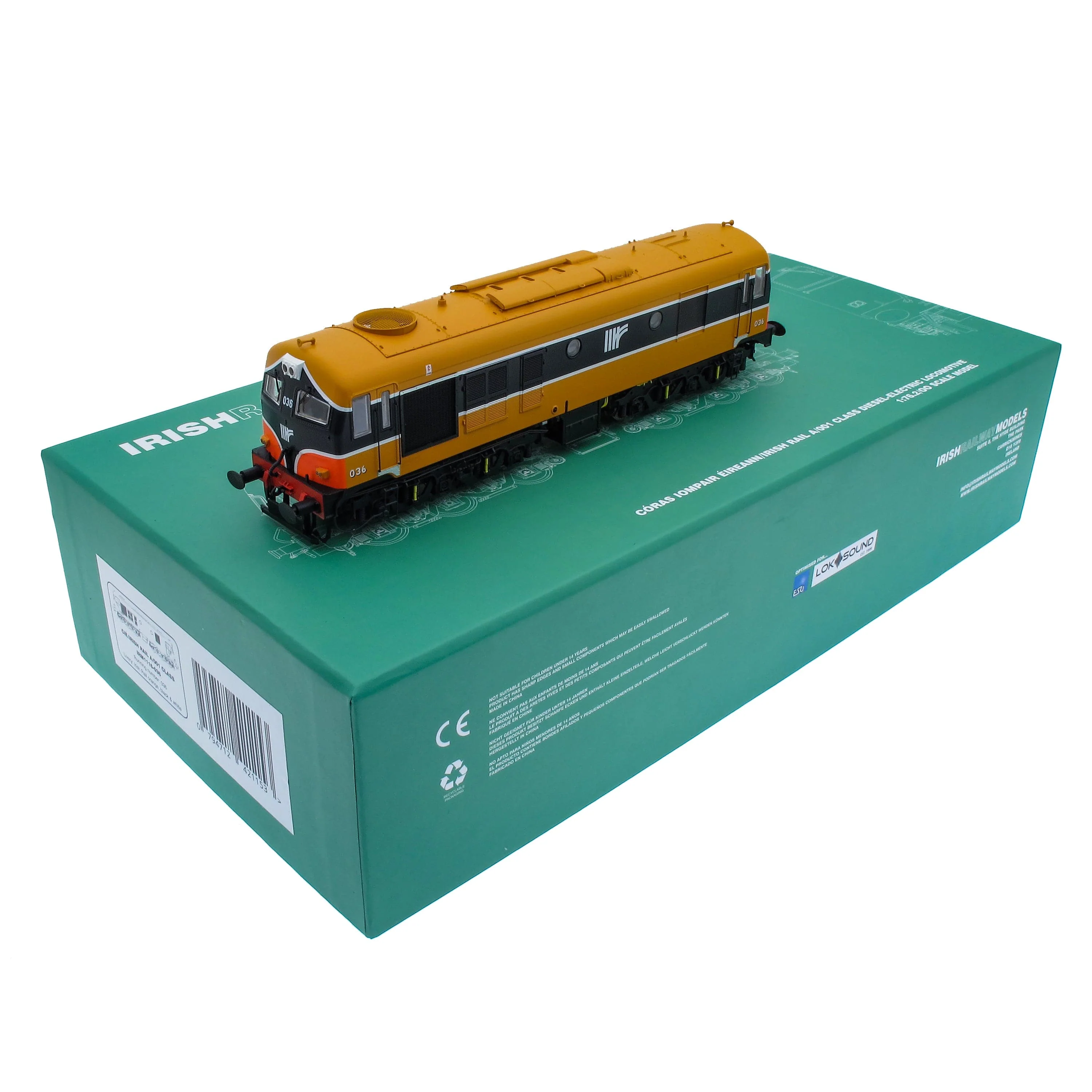036 - A Class Locomotive - Irish Rail - Image 16