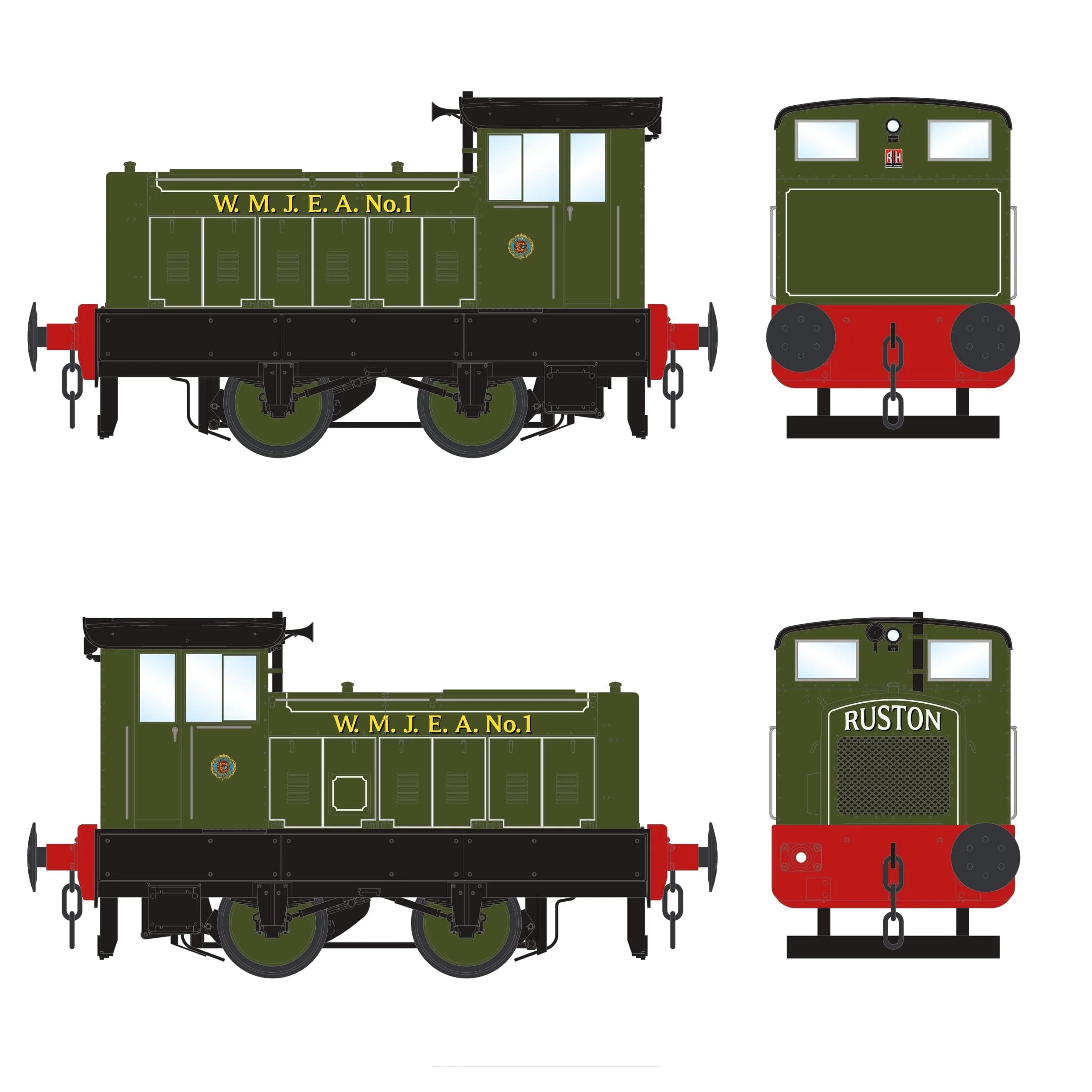 262997/1949 - West Midlands Joint Electricity Authority No. 1 - Ruston Works' Green - DCC Sound Fitted - Image 3