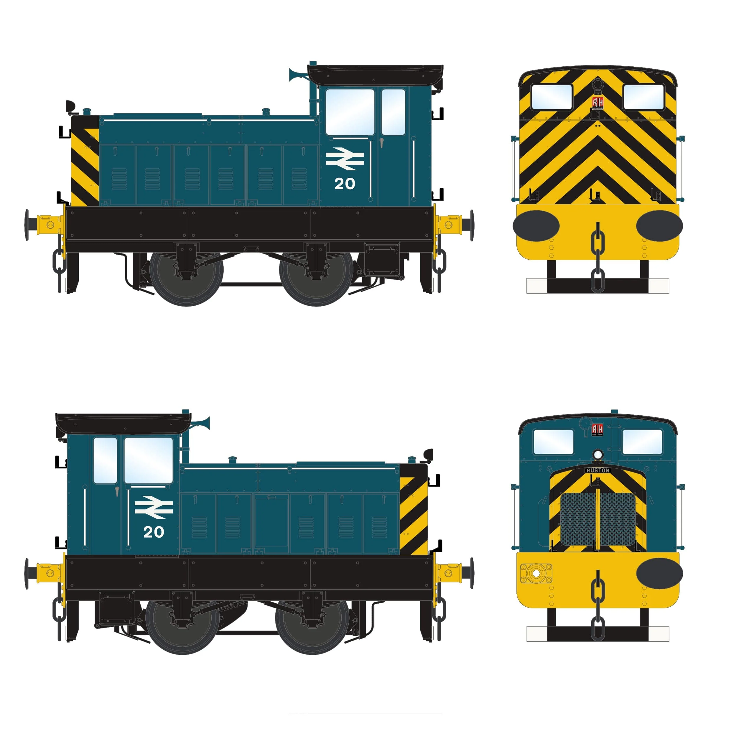 408493/1957 - British Rail No. 20 - BR Rail Blue - Image 3