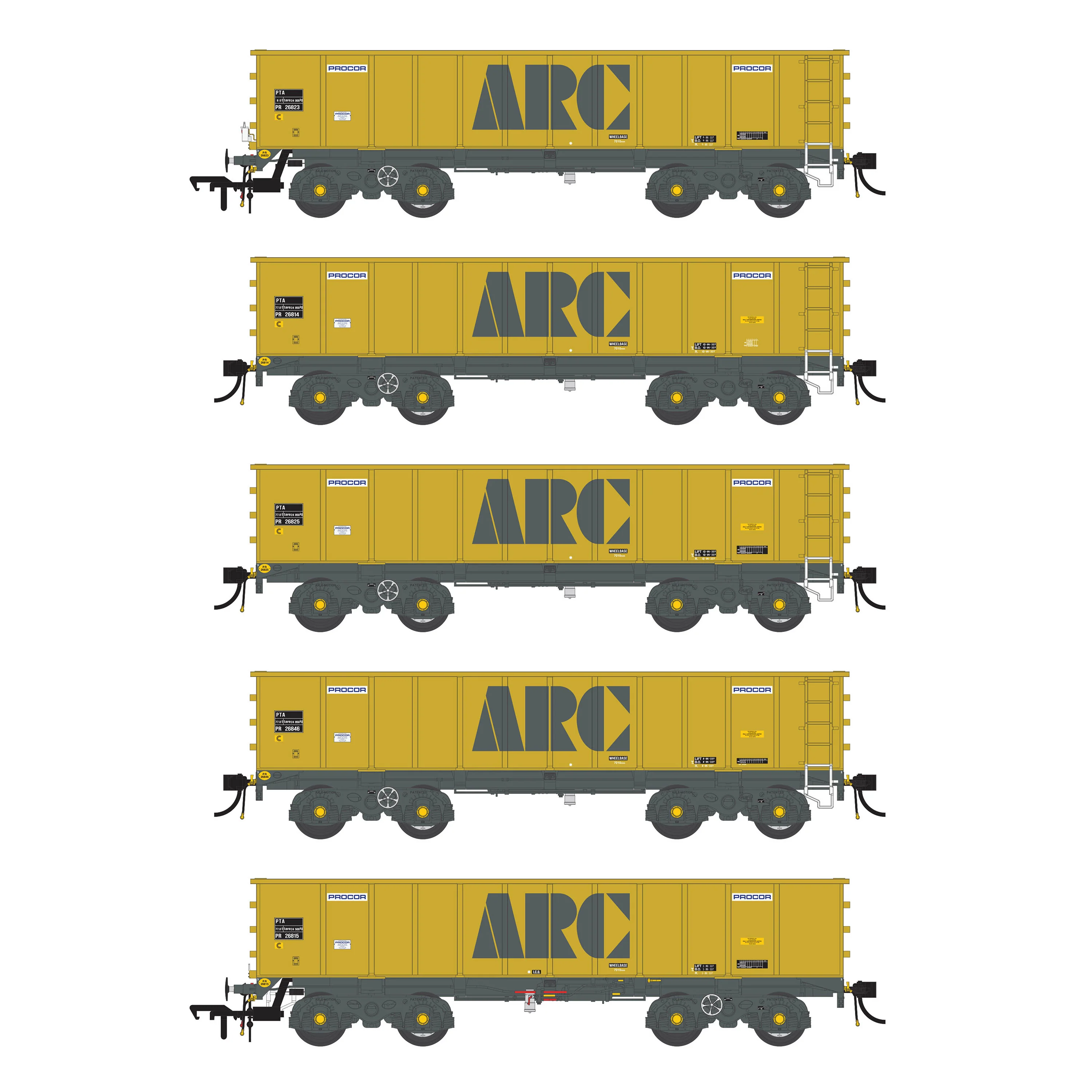 PTA - ARC Early (Procor) - Pack 1 (Inners & Outers) - Image 4
