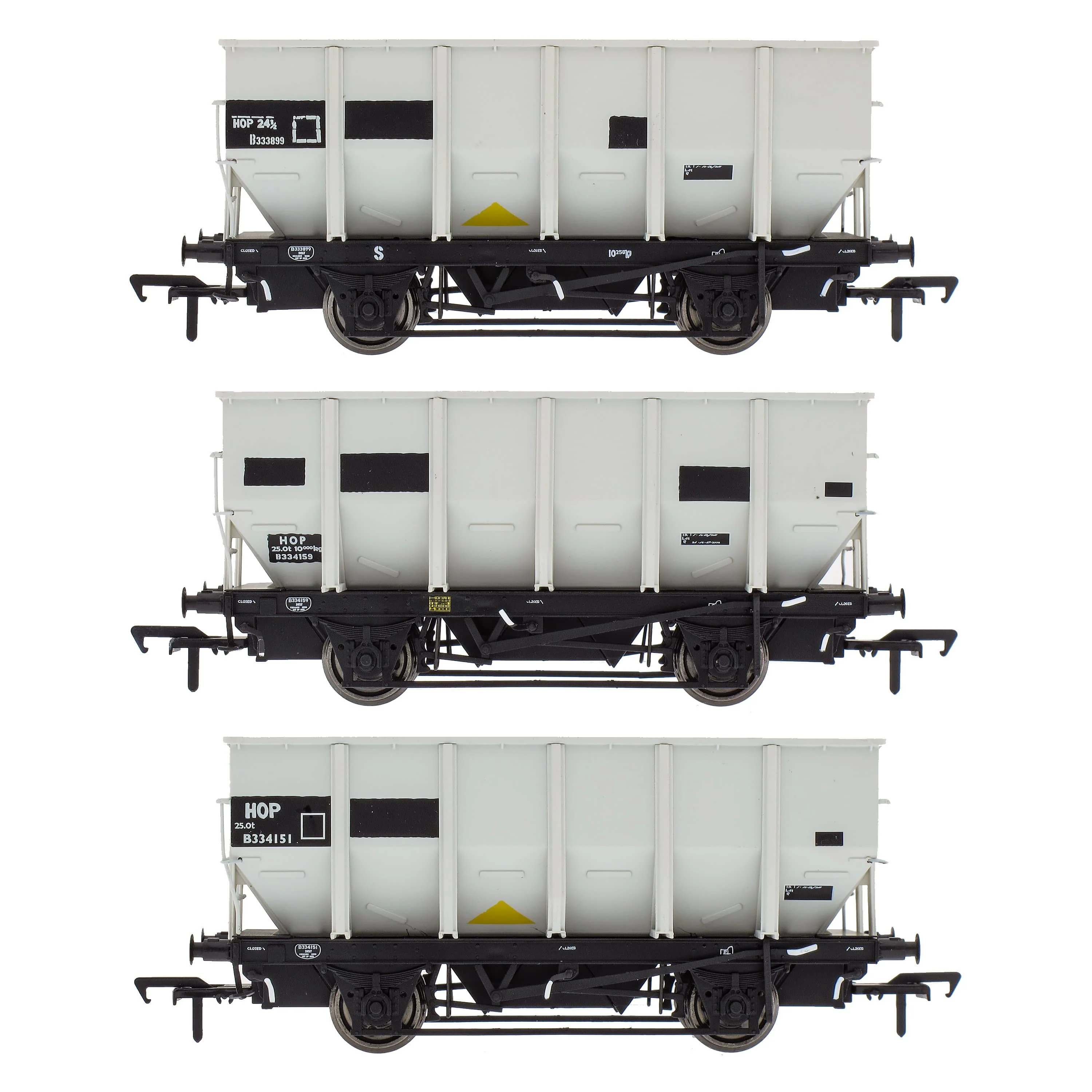 BR 24.5T HOP24/HUO Coal Hopper - Grey pre TOPS- Pack O - Image 2