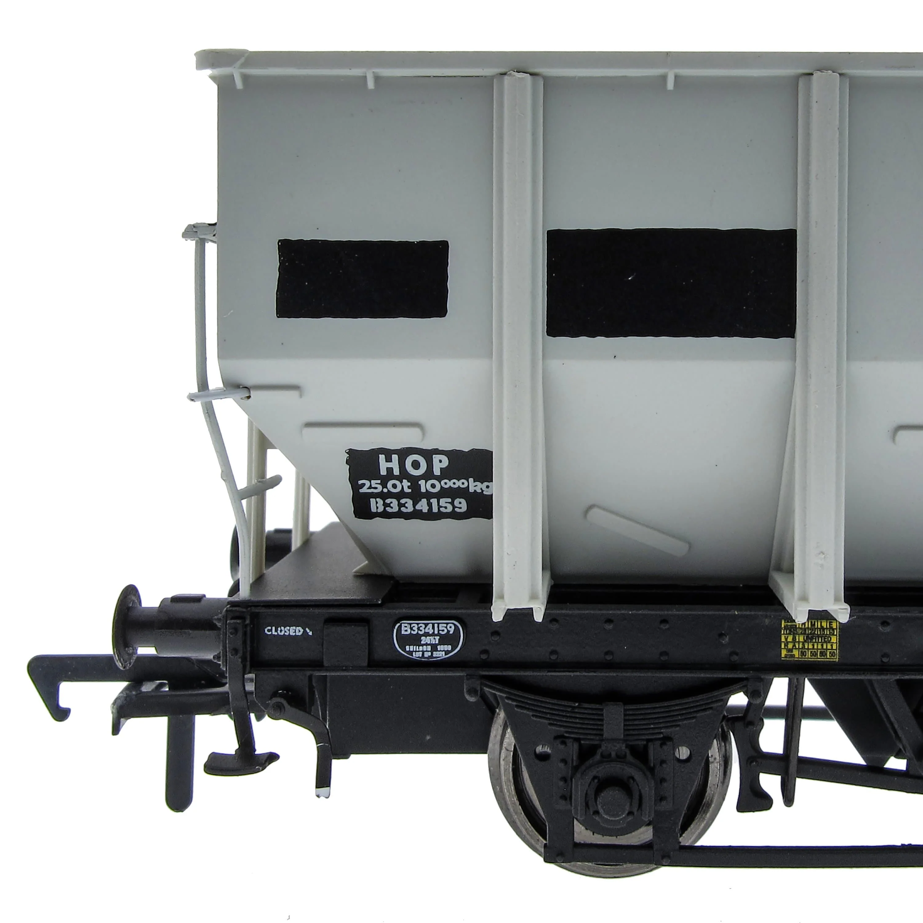BR 24.5T HOP24/HUO Coal Hopper - Grey pre TOPS- Pack O - Image 8