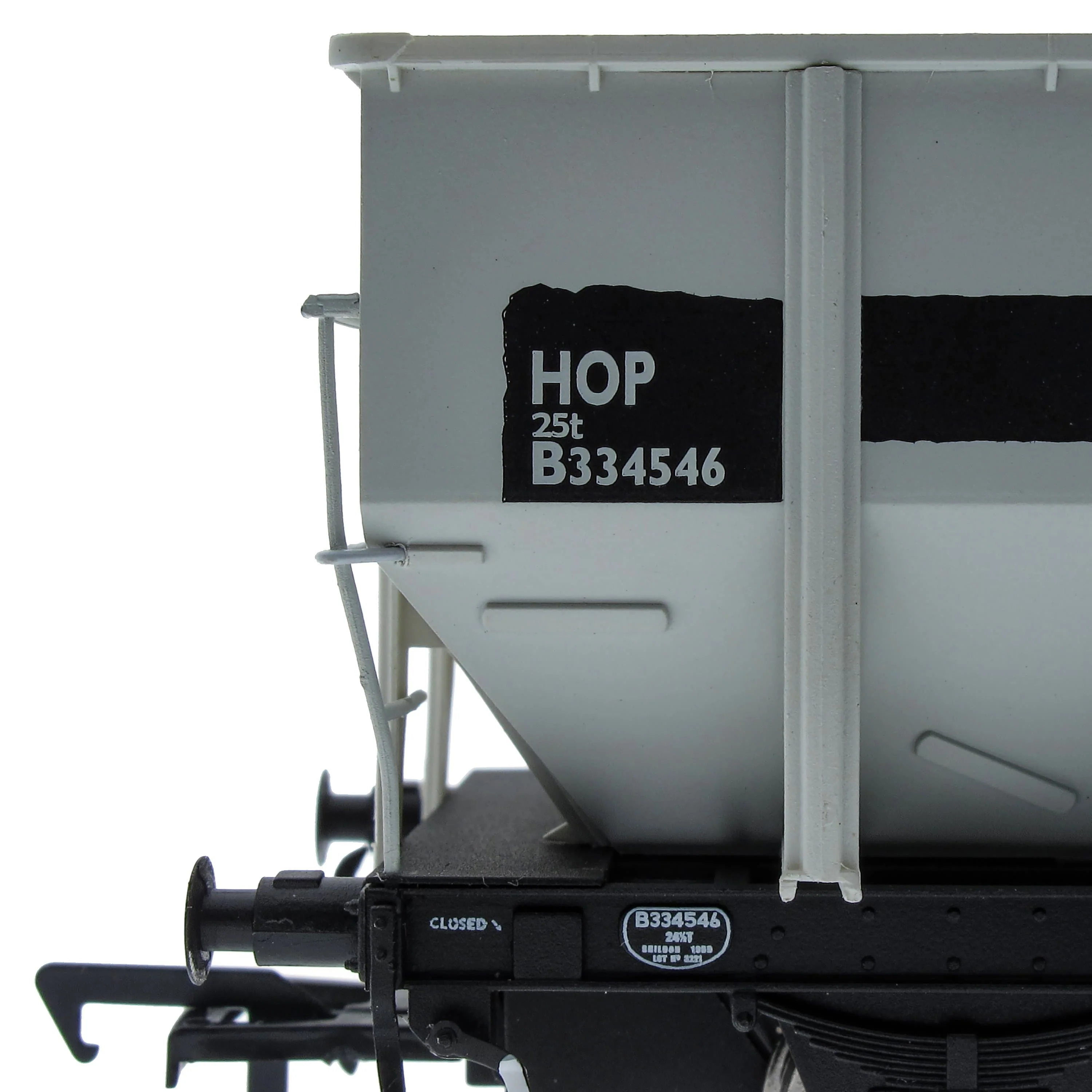 BR 24.5T HOP24/HUO Coal Hopper - Grey pre TOPS- Pack P - Image 7