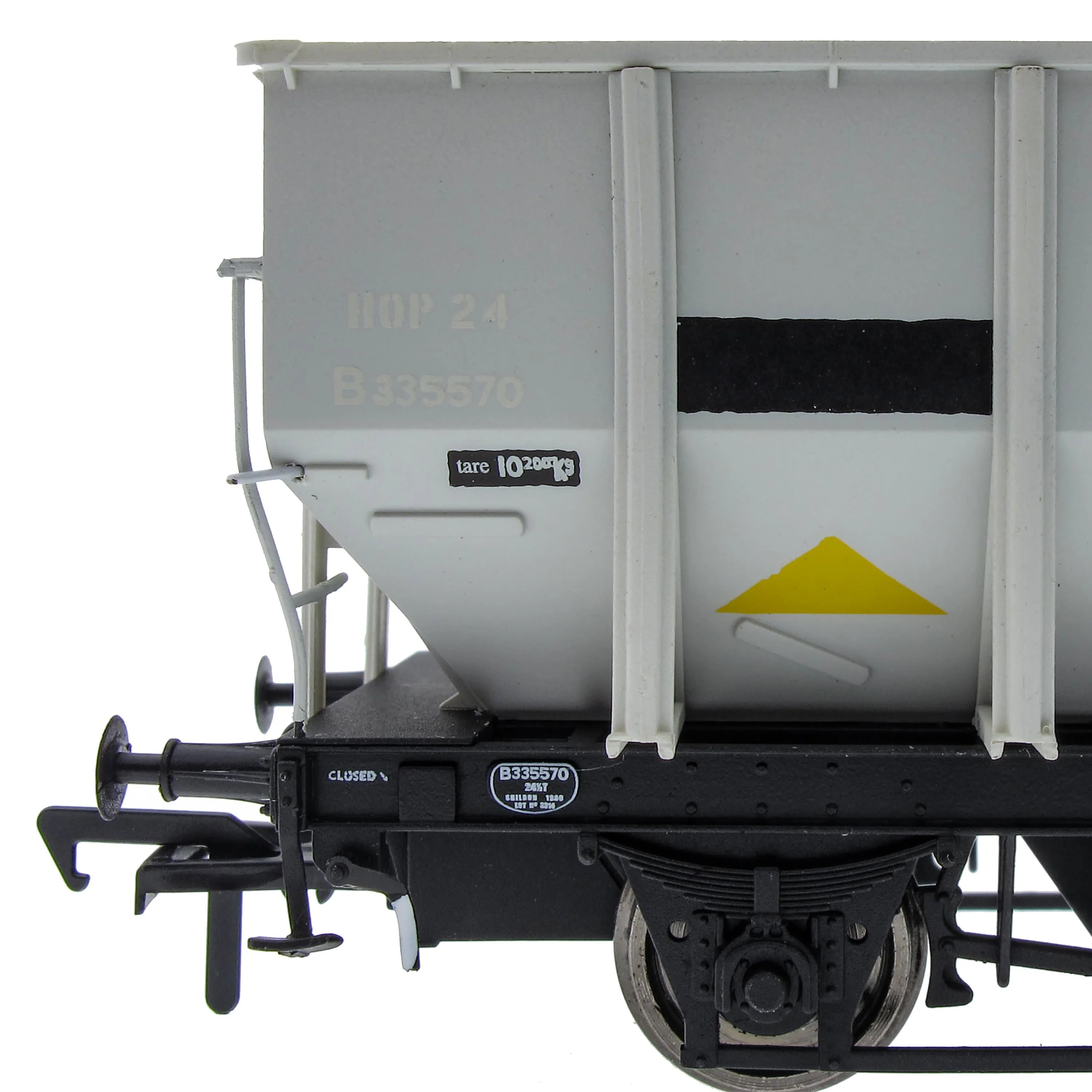 BR 24.5T HOP24/HUO Coal Hopper - Grey pre TOPS- Pack Q - Image 7