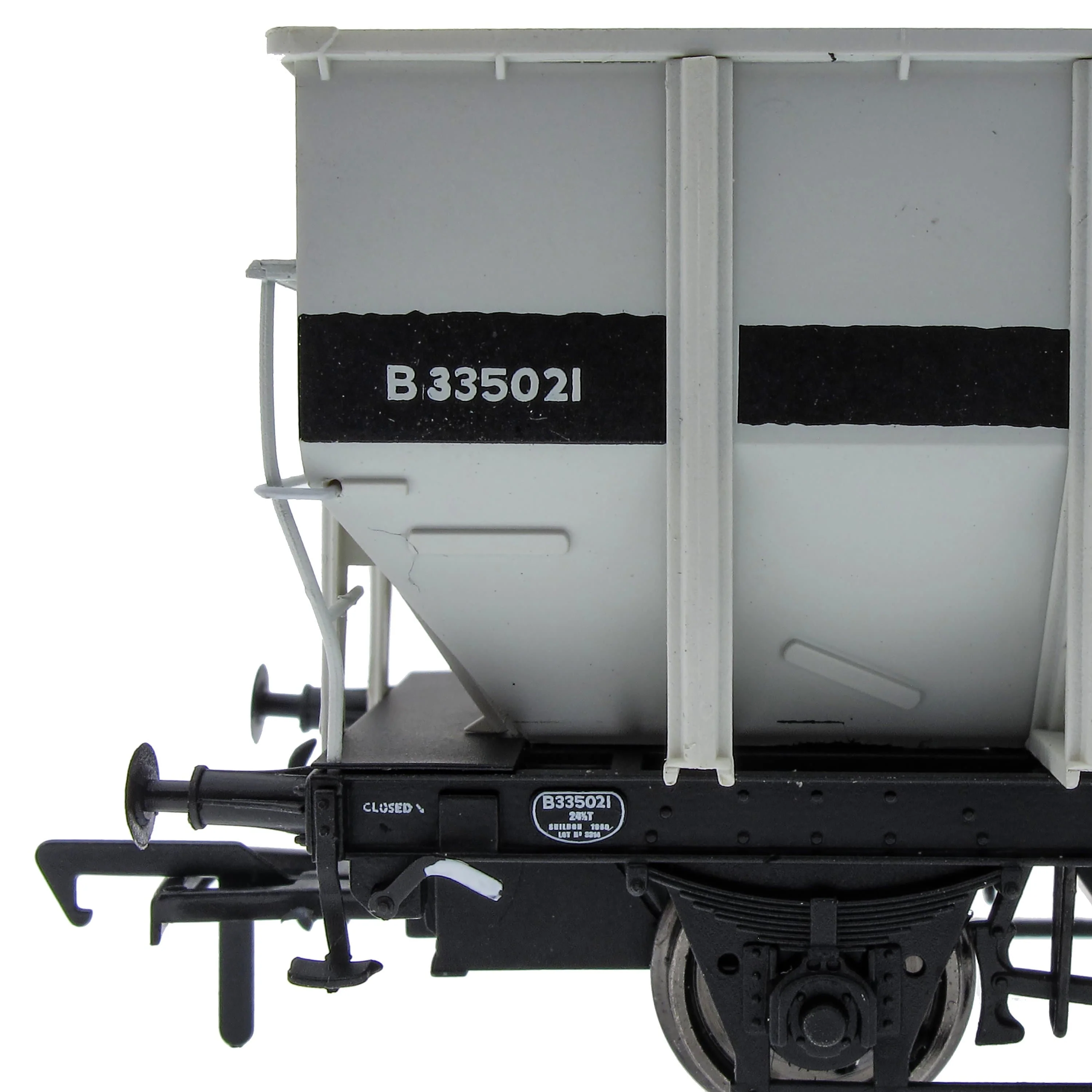 BR 24.5T HOP24/HUO Coal Hopper - Grey pre TOPS- Pack Q - Image 8