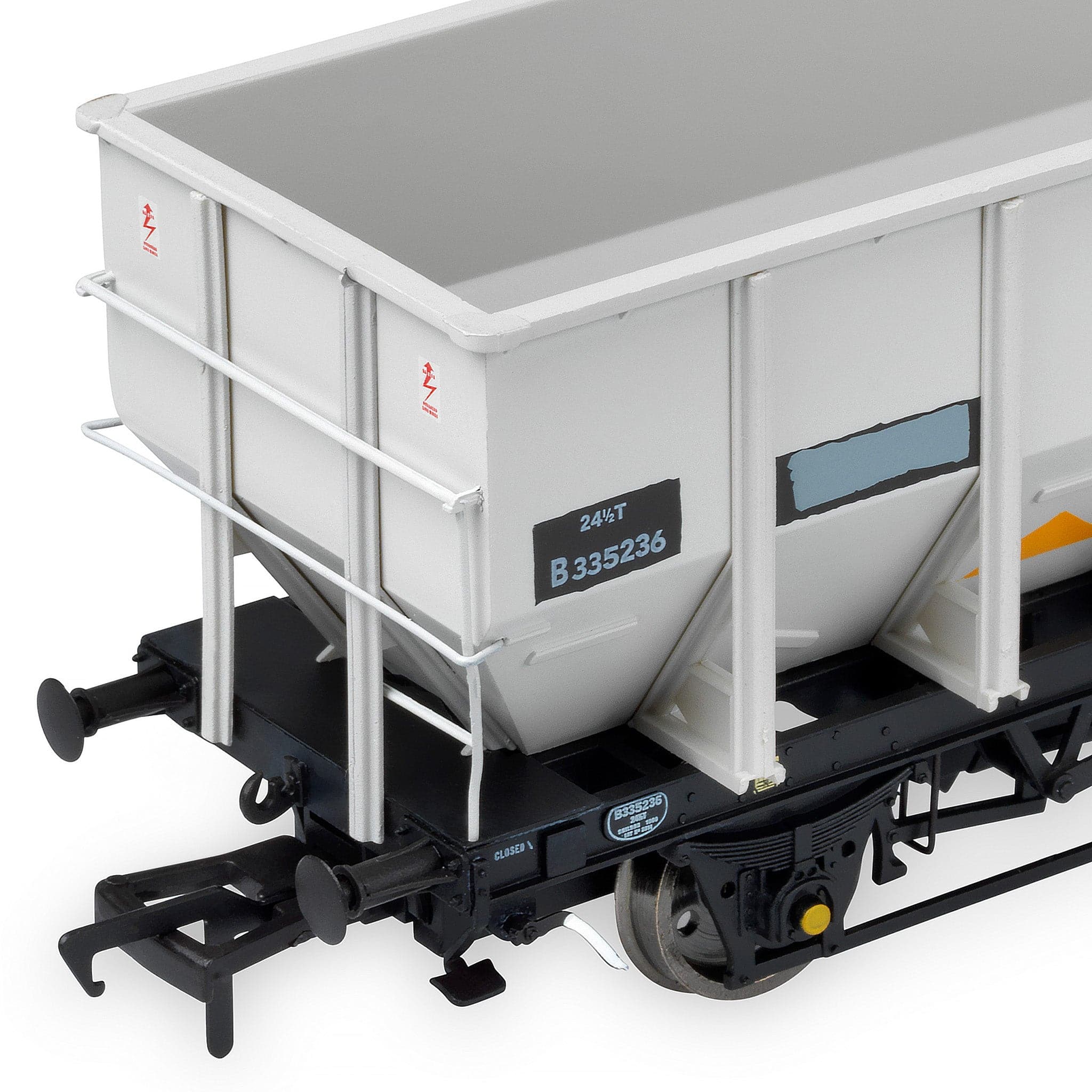 BR 24.5T HOP24/HUO Coal Hopper - Grey pre TOPS- Pack R - Image 11