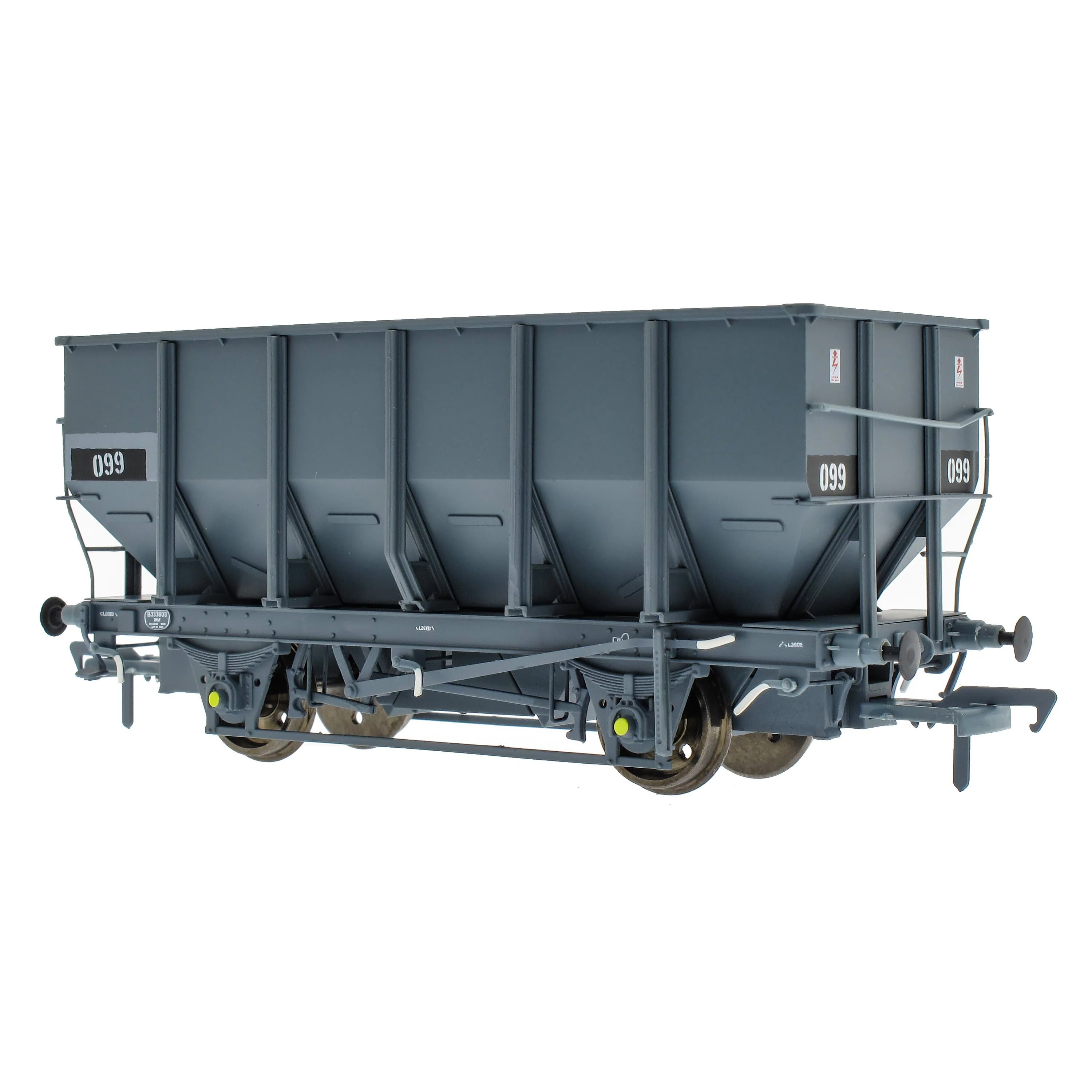 BR 24.5T HOP24/HUO Coal Hopper - Dark Grey -  NCB / Internal User - Pack L - Image 3