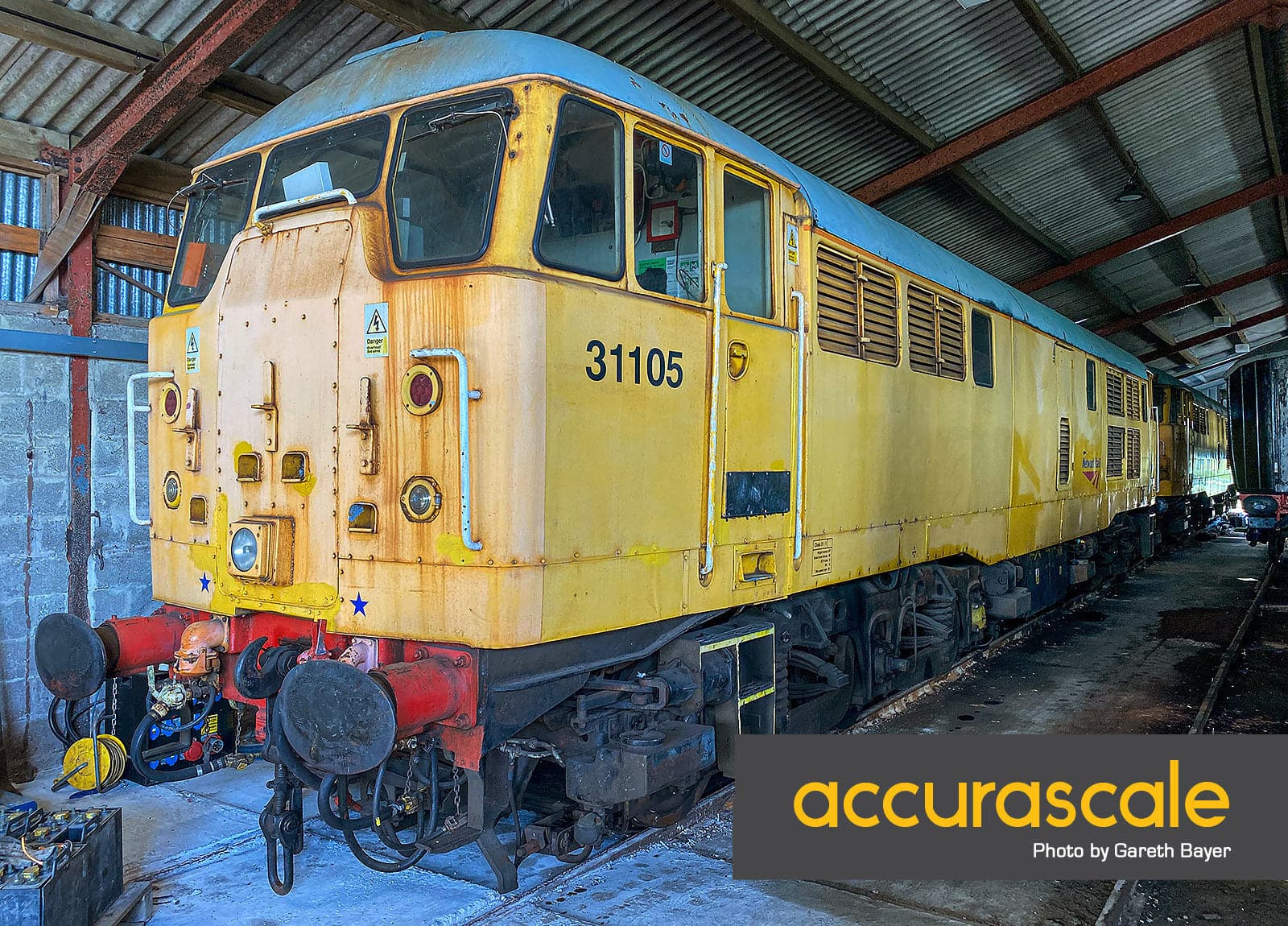31105 - Network Rail Yellow - DCC Sound Fitted - Image 3