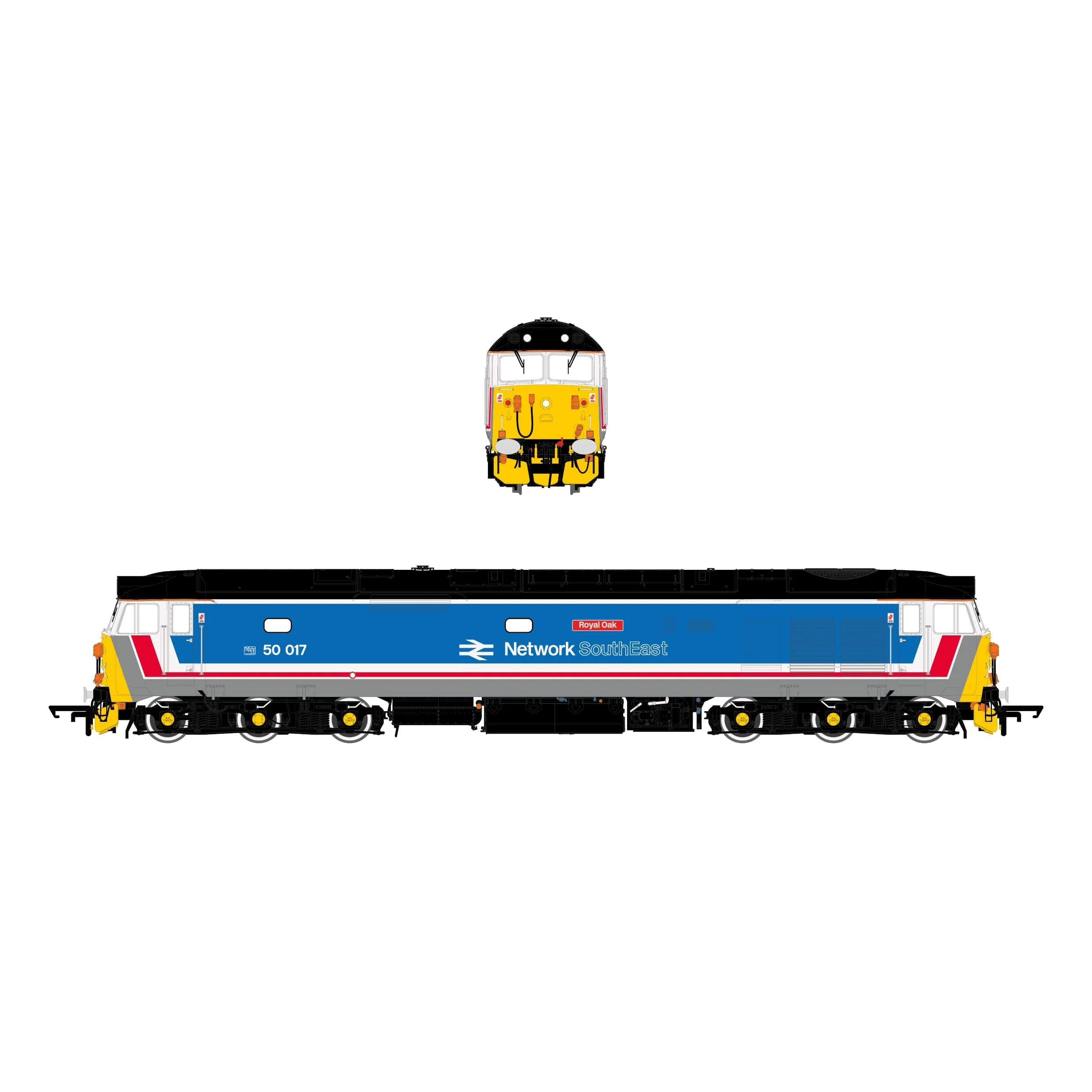 BR Class 50 - Original NSE - 50017 'Royal Oak' - Image 3
