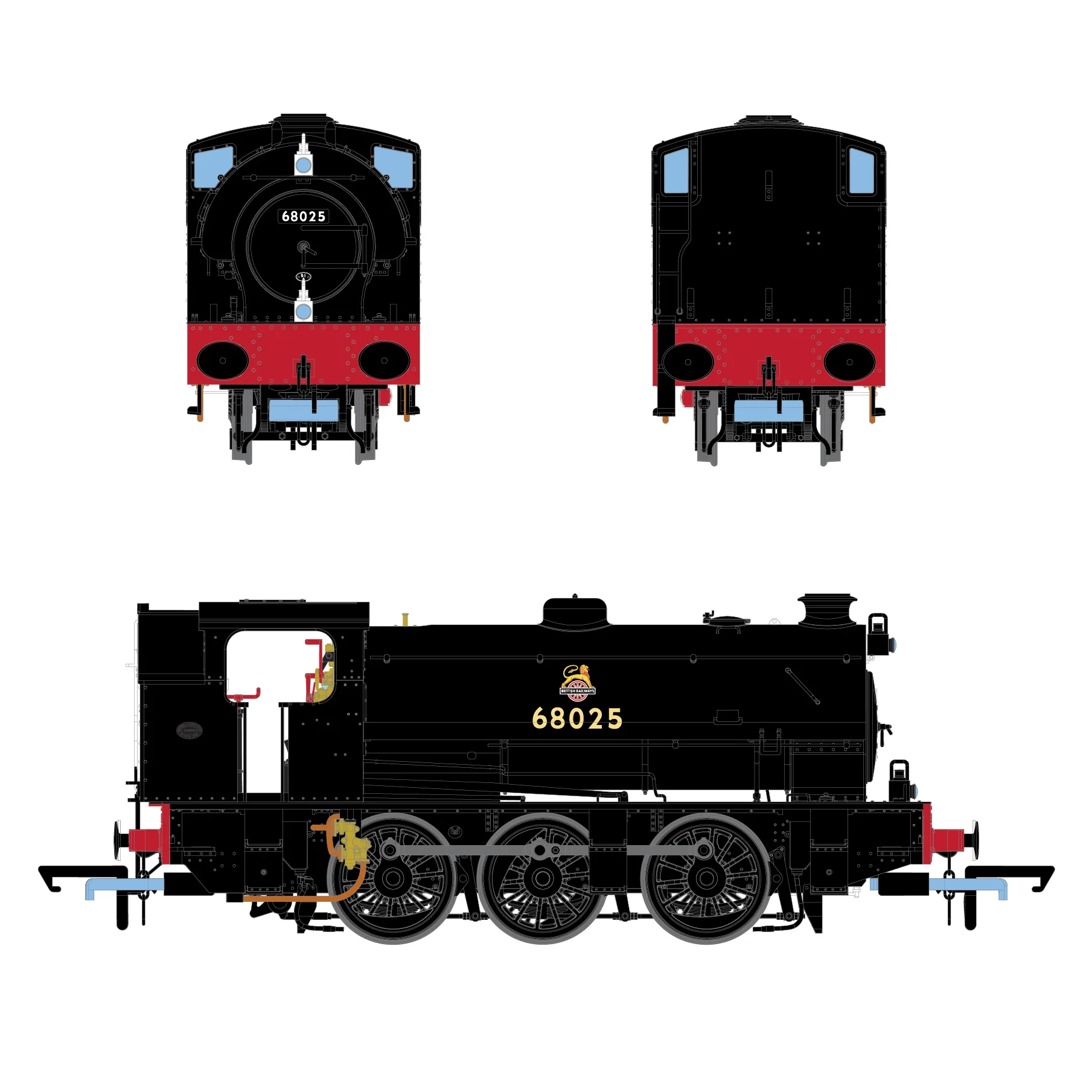BR Early Emblem - HC1775 - 68025 - Image 3
