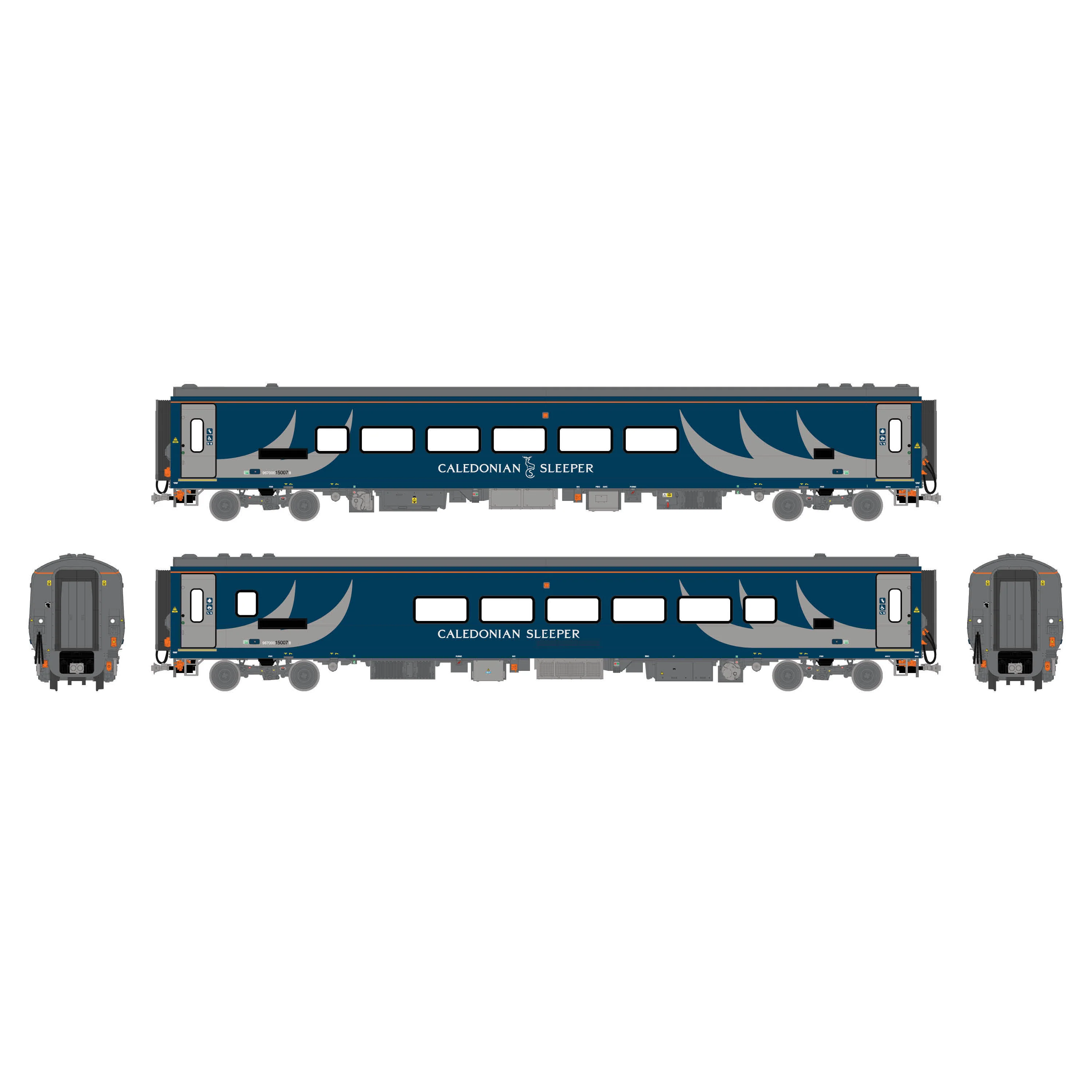 CAF Mk.5 Seated Coach 15007 Caledonian Sleeper