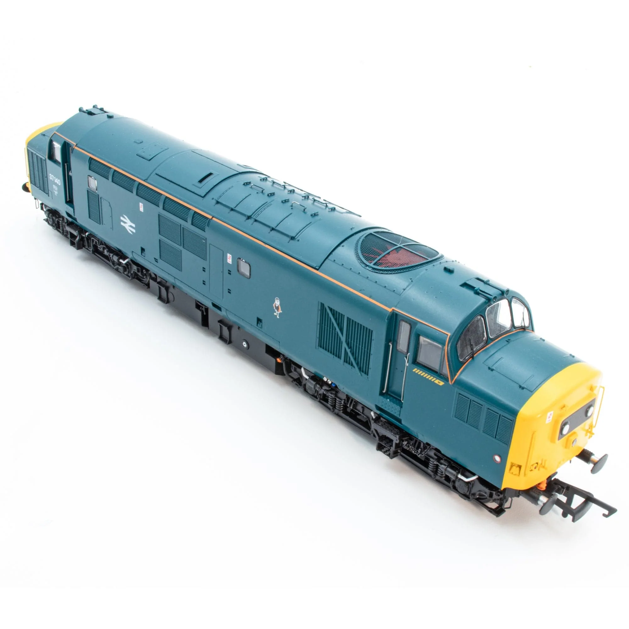 Class 37 - BR Blue (Orange Cantrail) - 37140 - Image 2