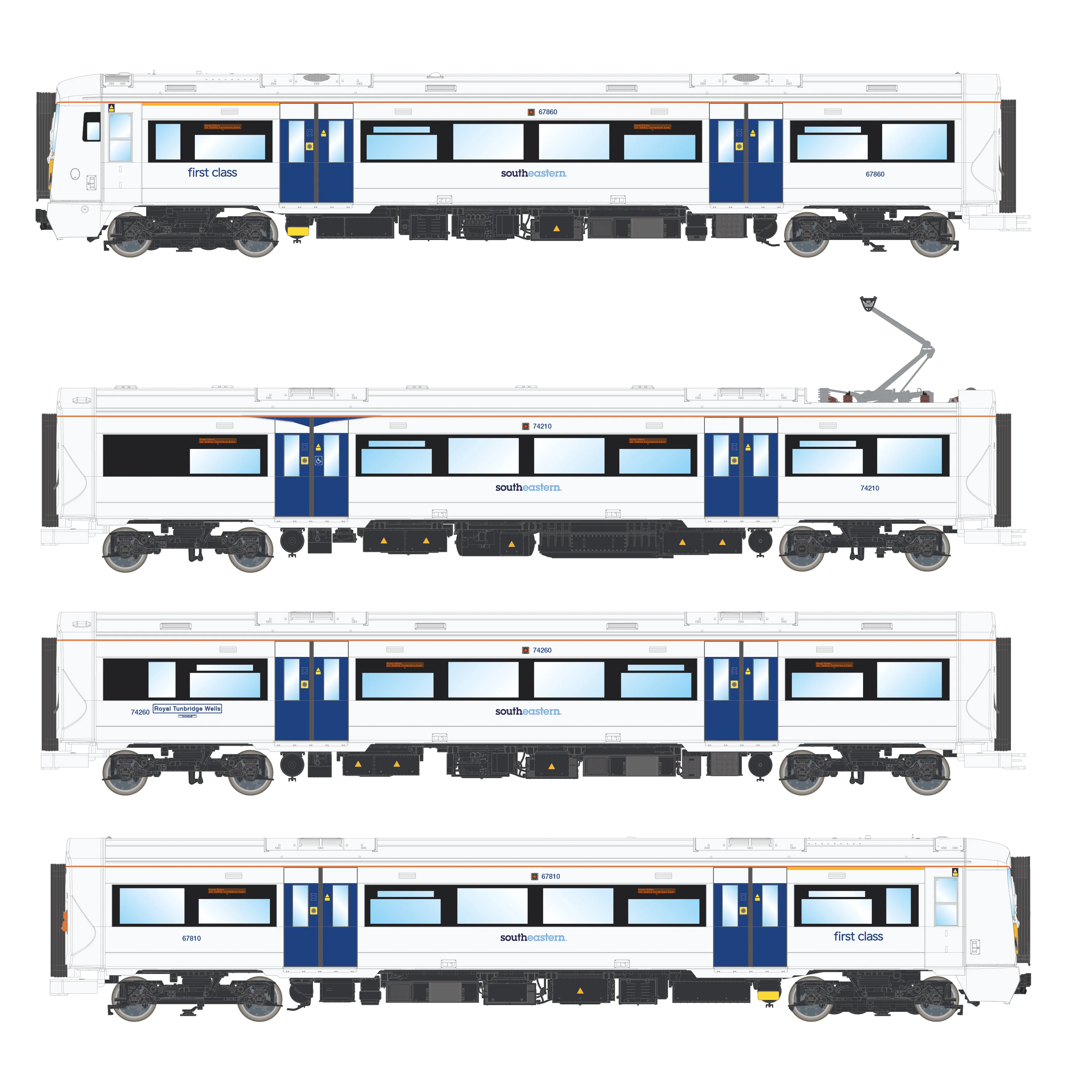 Class 375 Electrostar  - 375610 - DCC Sound Fitted
