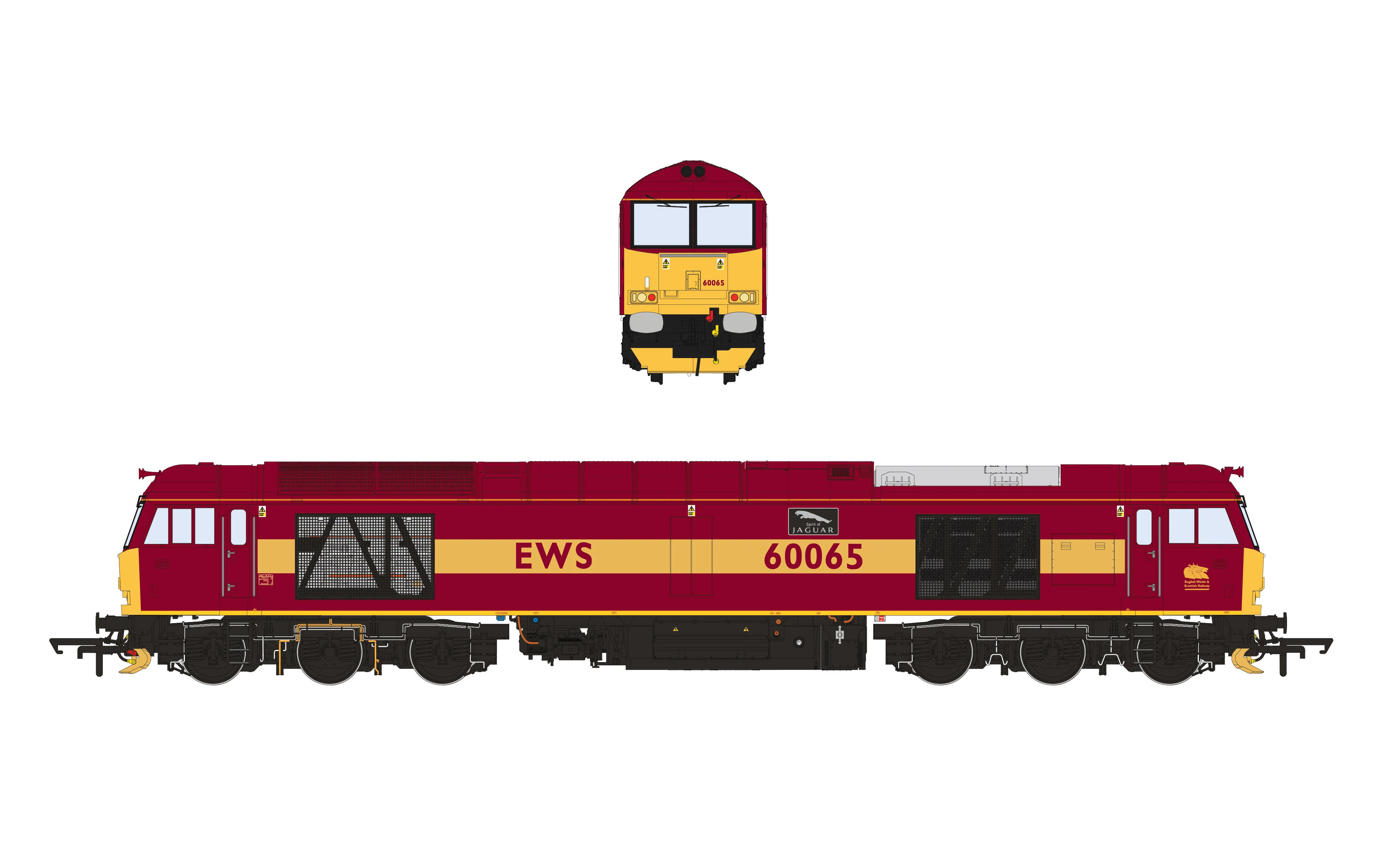 Class 60 - EWS Late - 60065 - DCC Sound Fitted - Image 3