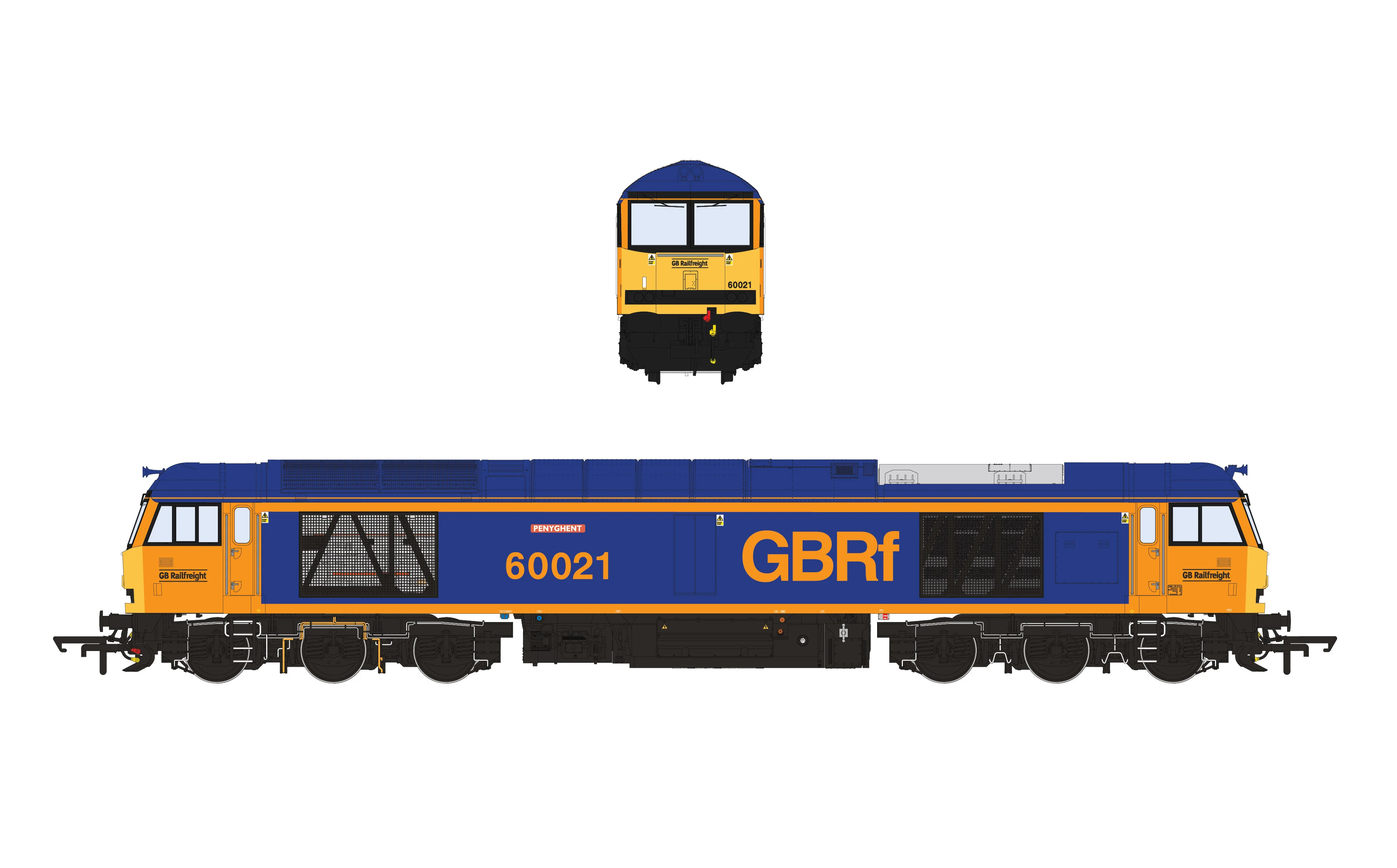 Class 60 - GBRF - 60021 - DCC Sound Fitted - Image 3