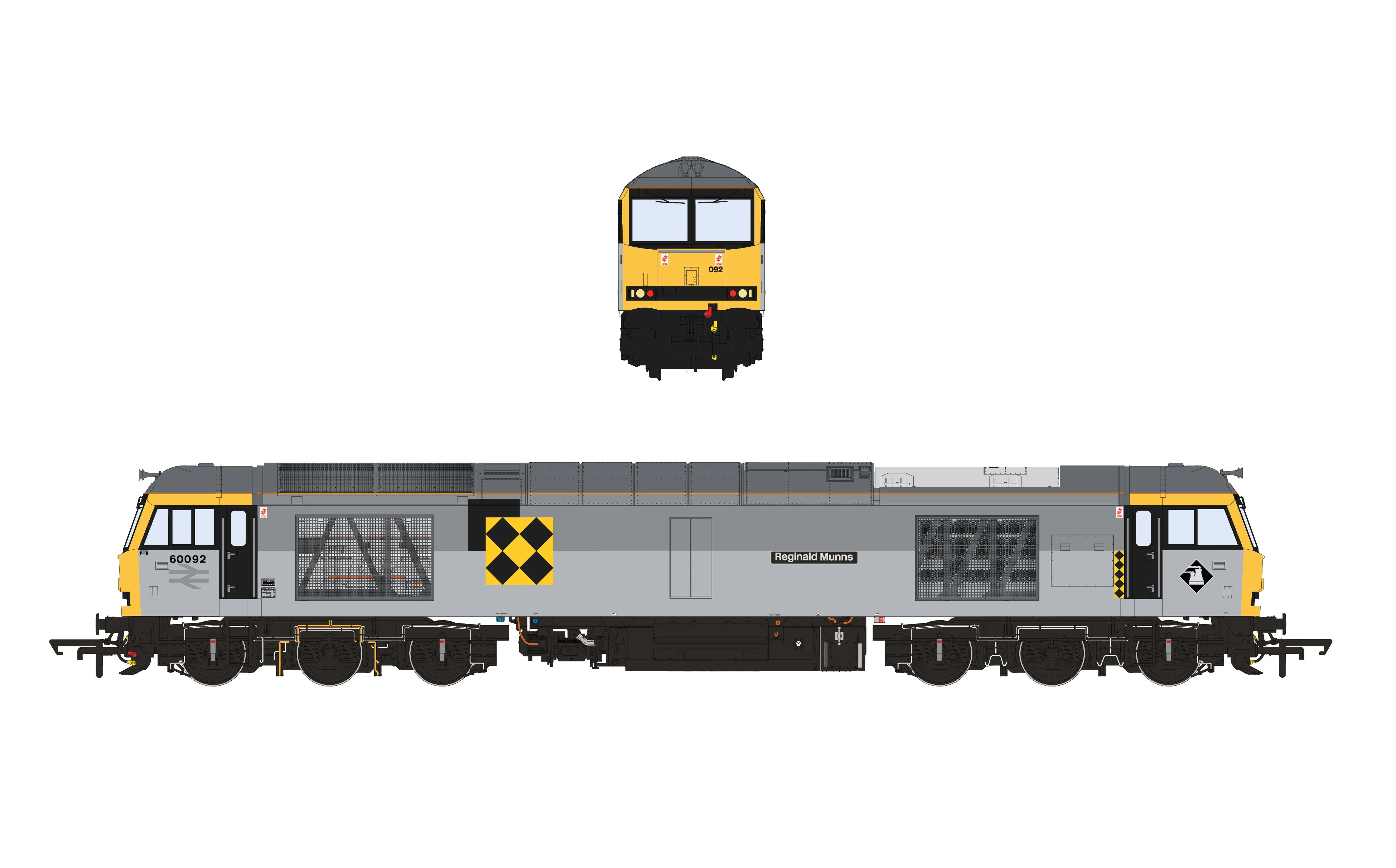 Class 60 - TTG Coal - 60092 - Image 3