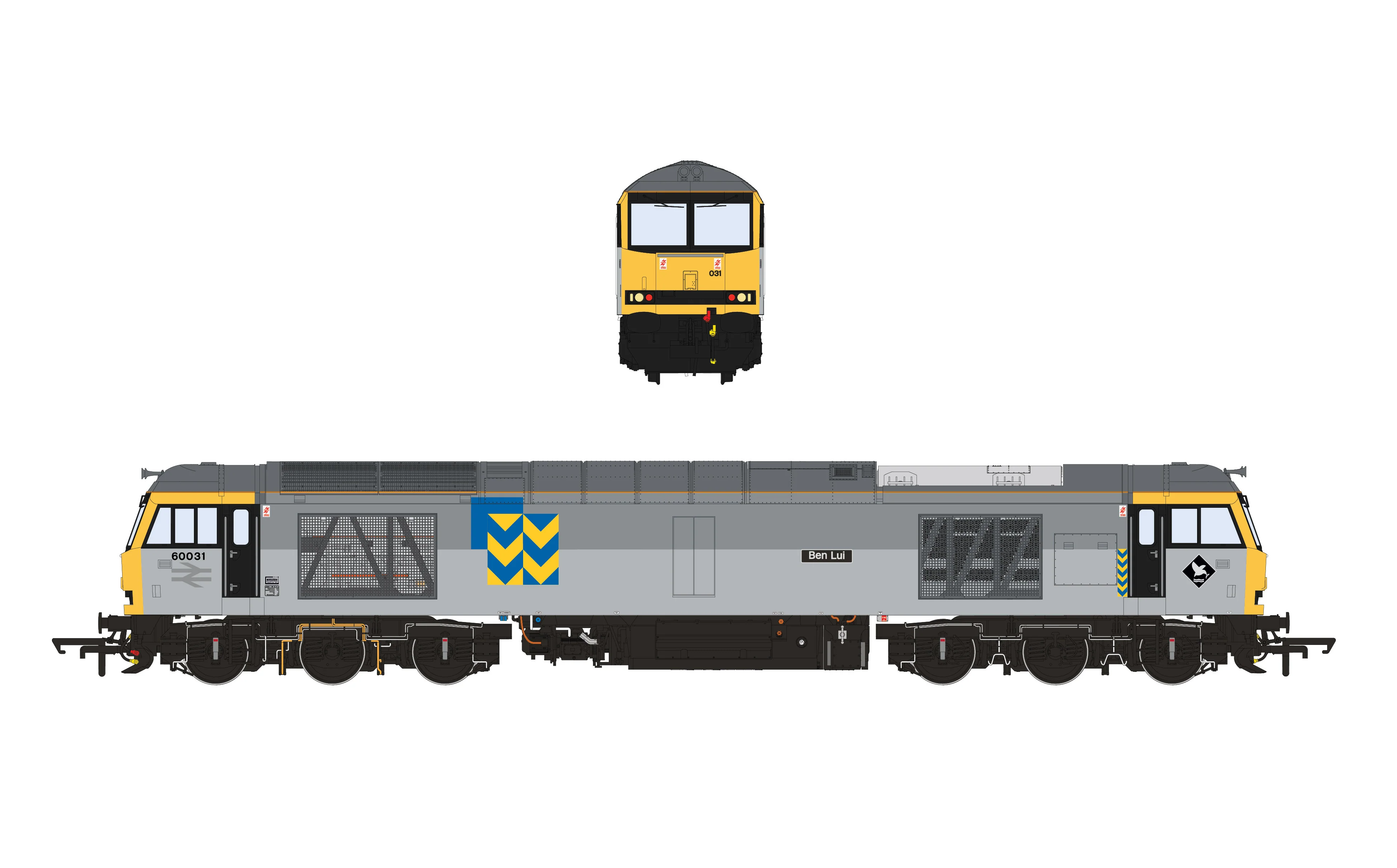 Class 60 - TTG Metals - 60031 - DCC Sound Fitted - Image 3
