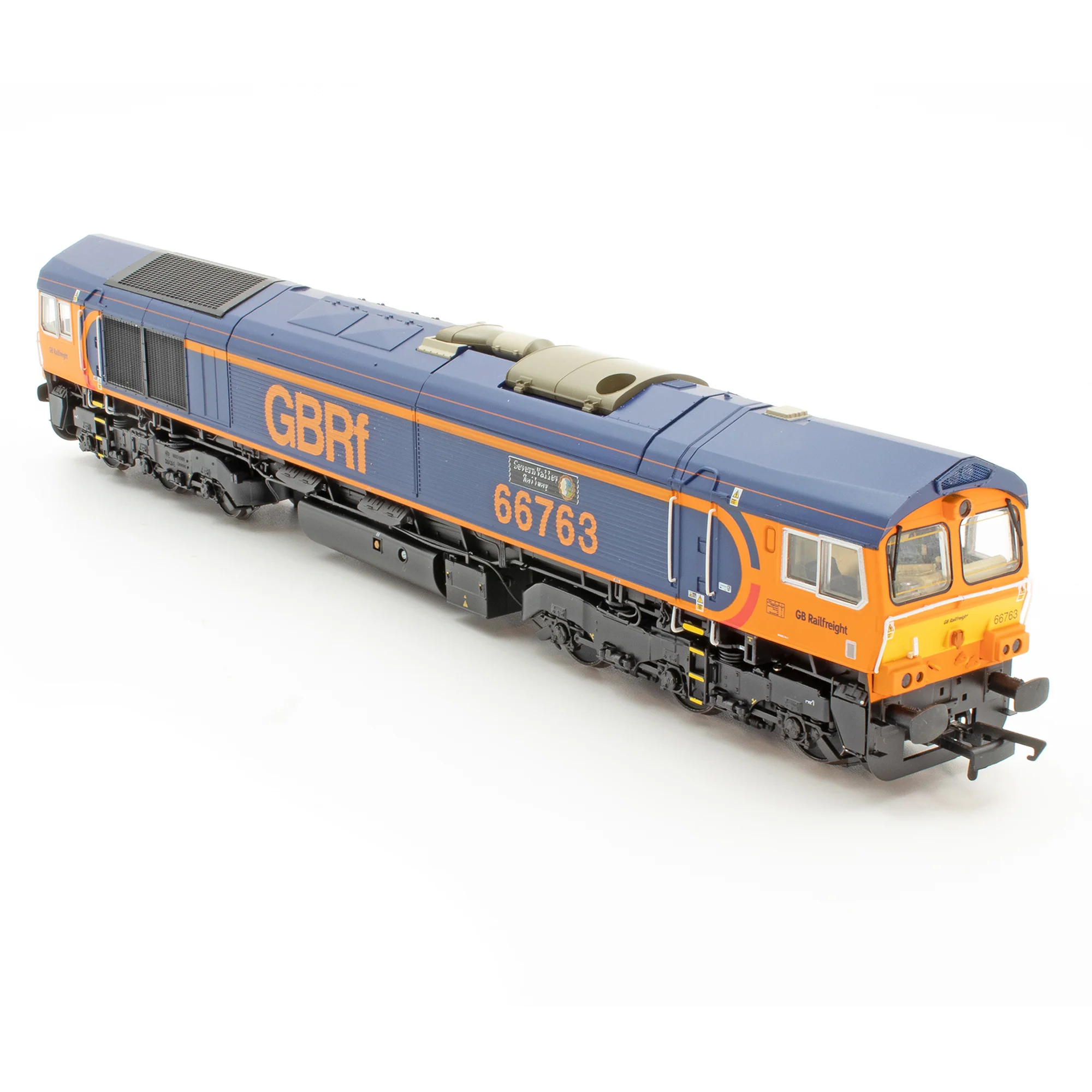 Class 66 - GBRF Blue/Orange - 66763 - Image 2