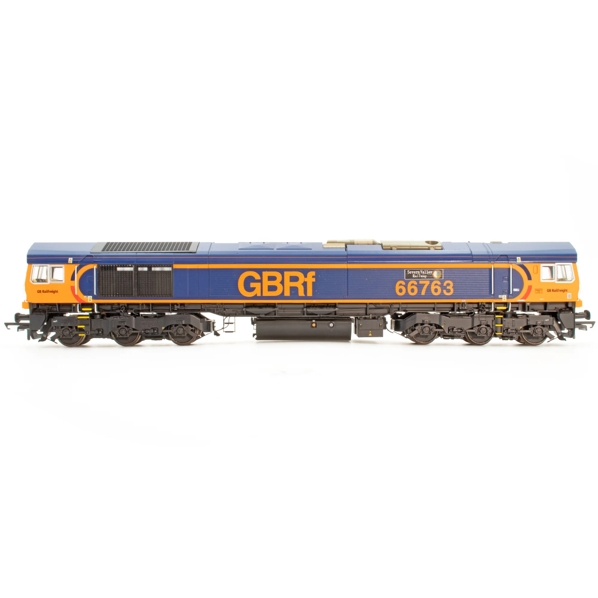 Class 66 - GBRF Blue/Orange - 66763 - DCC Sound Fitted - Image 3