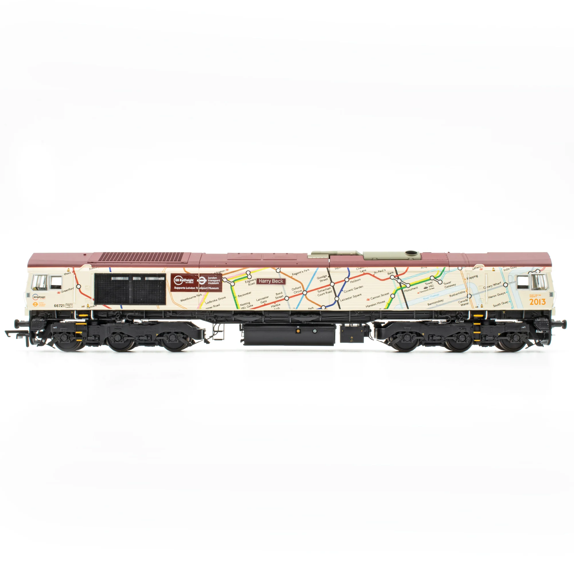 Class 66 - GBRF/LTM White - 66721 - Image 3