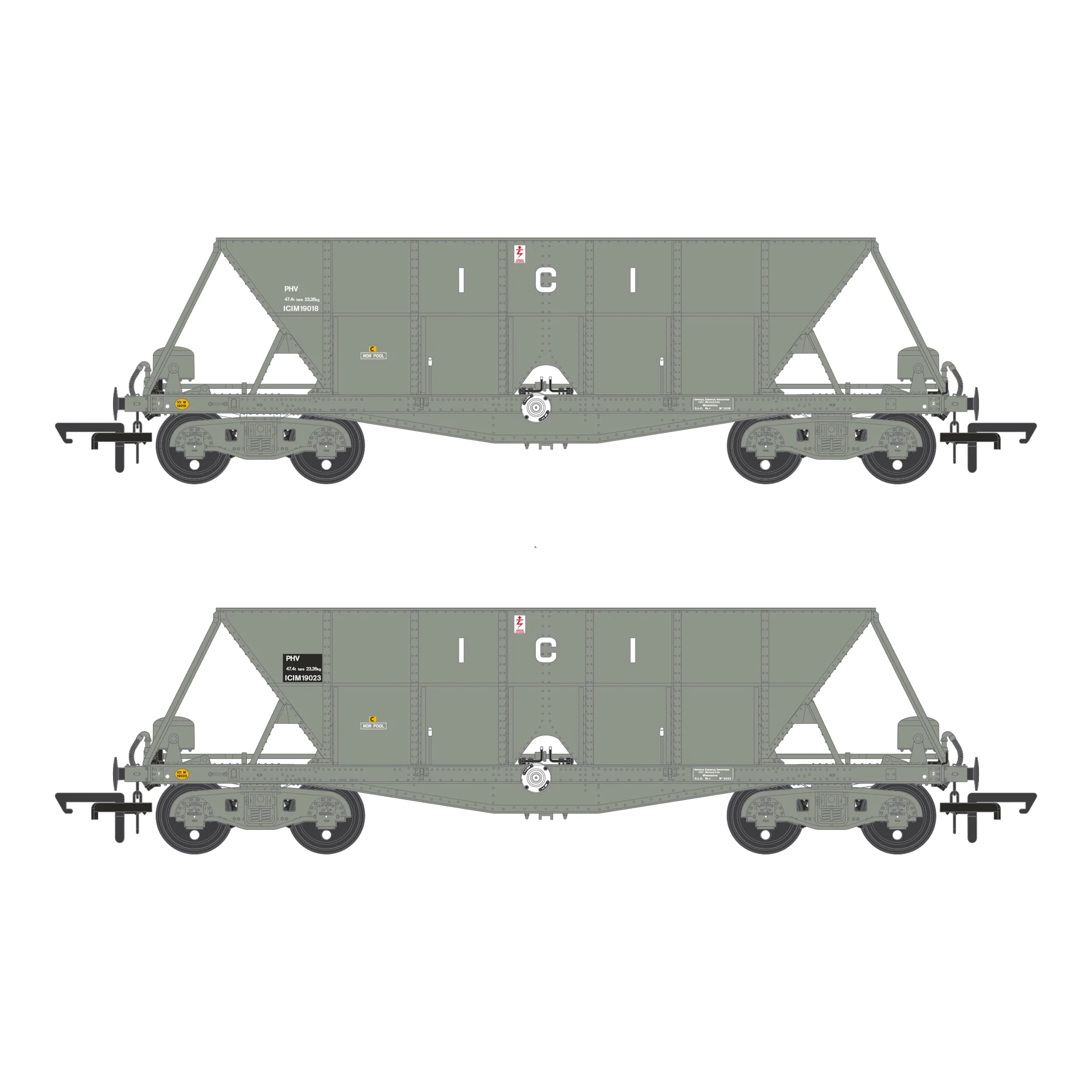 ICI Hopper - 1973 to 1992 - Twin Pack A - Image 2