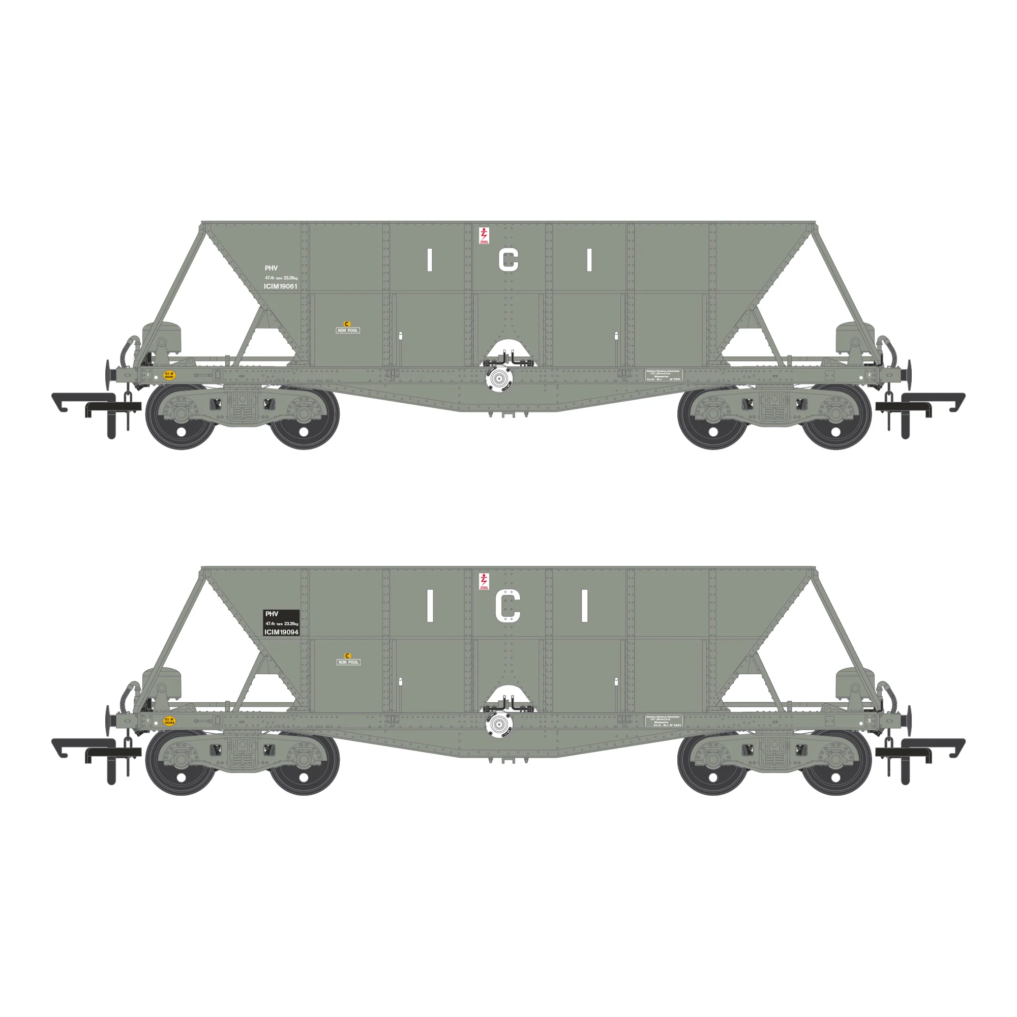 ICI Hopper - 1973 to 1992 - Twin Pack C - Image 2