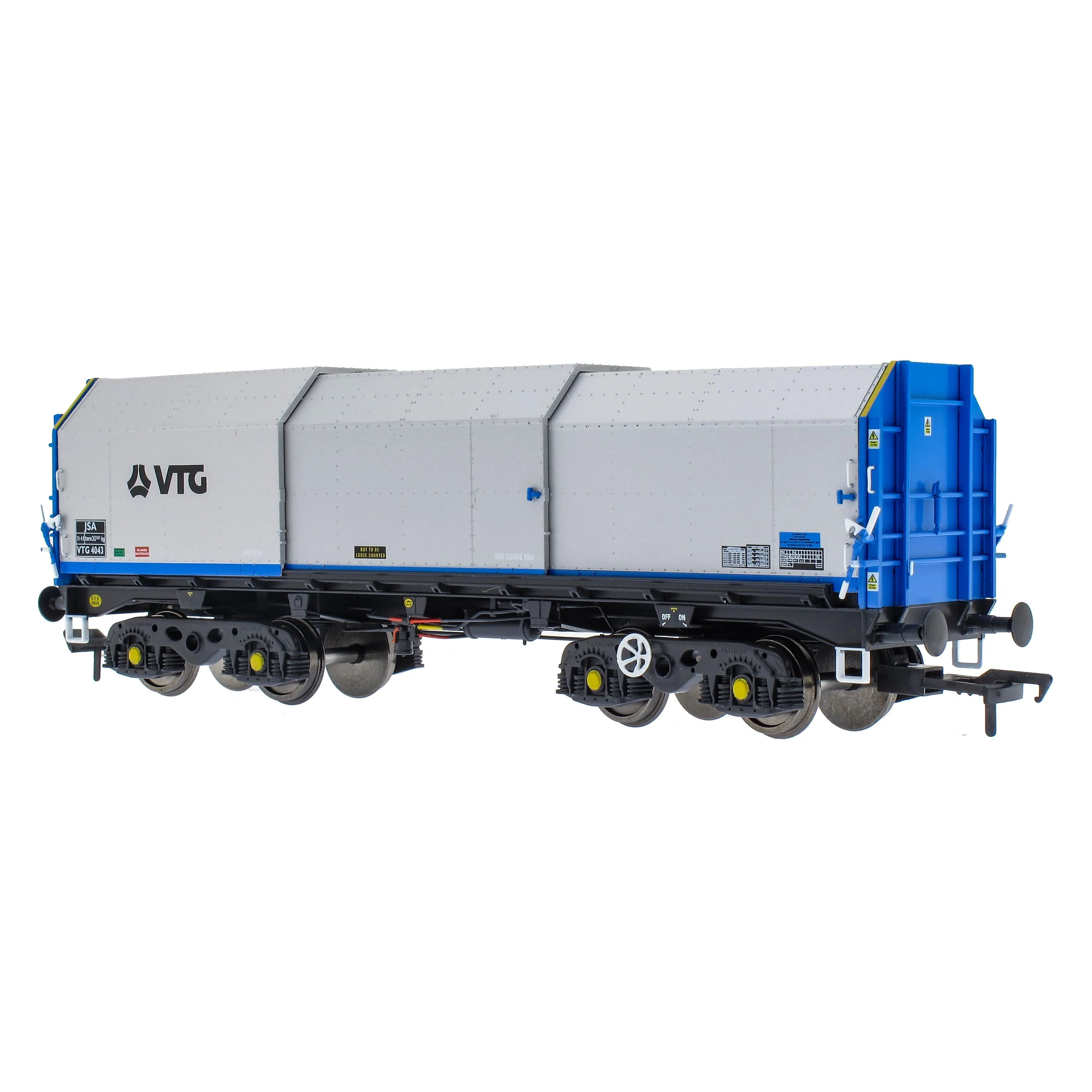 JSA Bogie Covered Steel Wagon Twin Pack - VTG 3 - Image 3