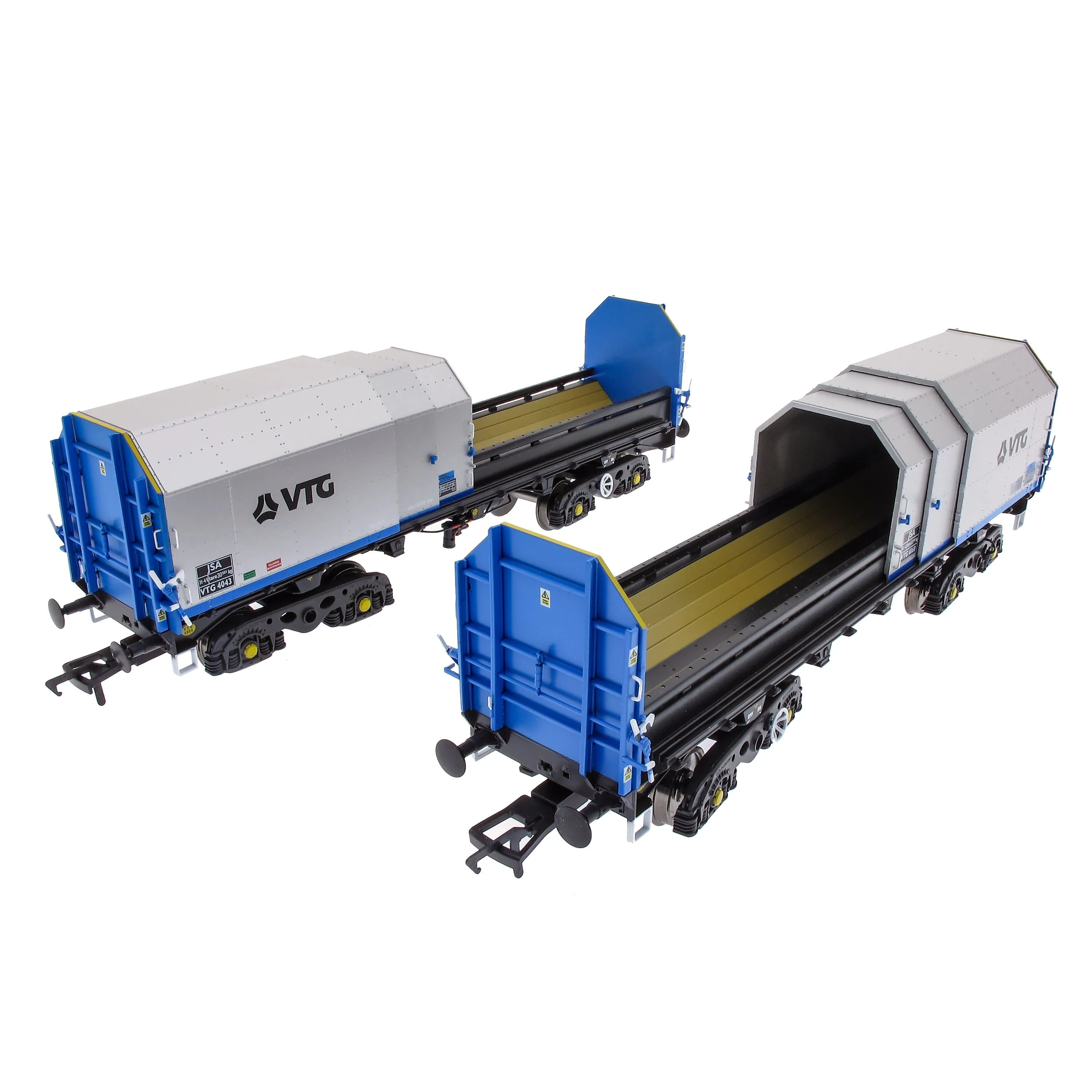 JSA Bogie Covered Steel Wagon Twin Pack - VTG 3 - Image 7