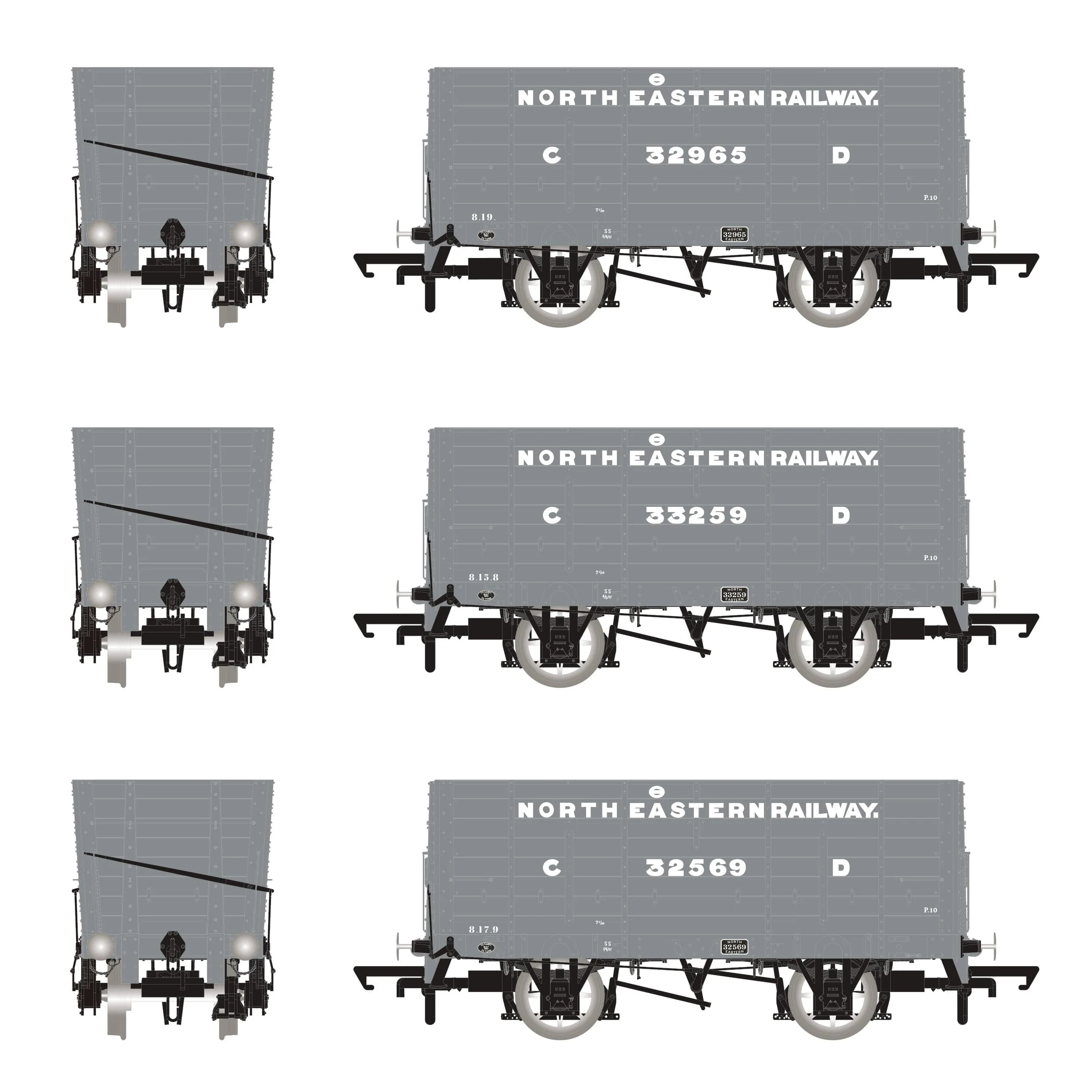 P7 Hopper - Pre-Grouping: NER Grey - Triple Pack 2 - Image 3