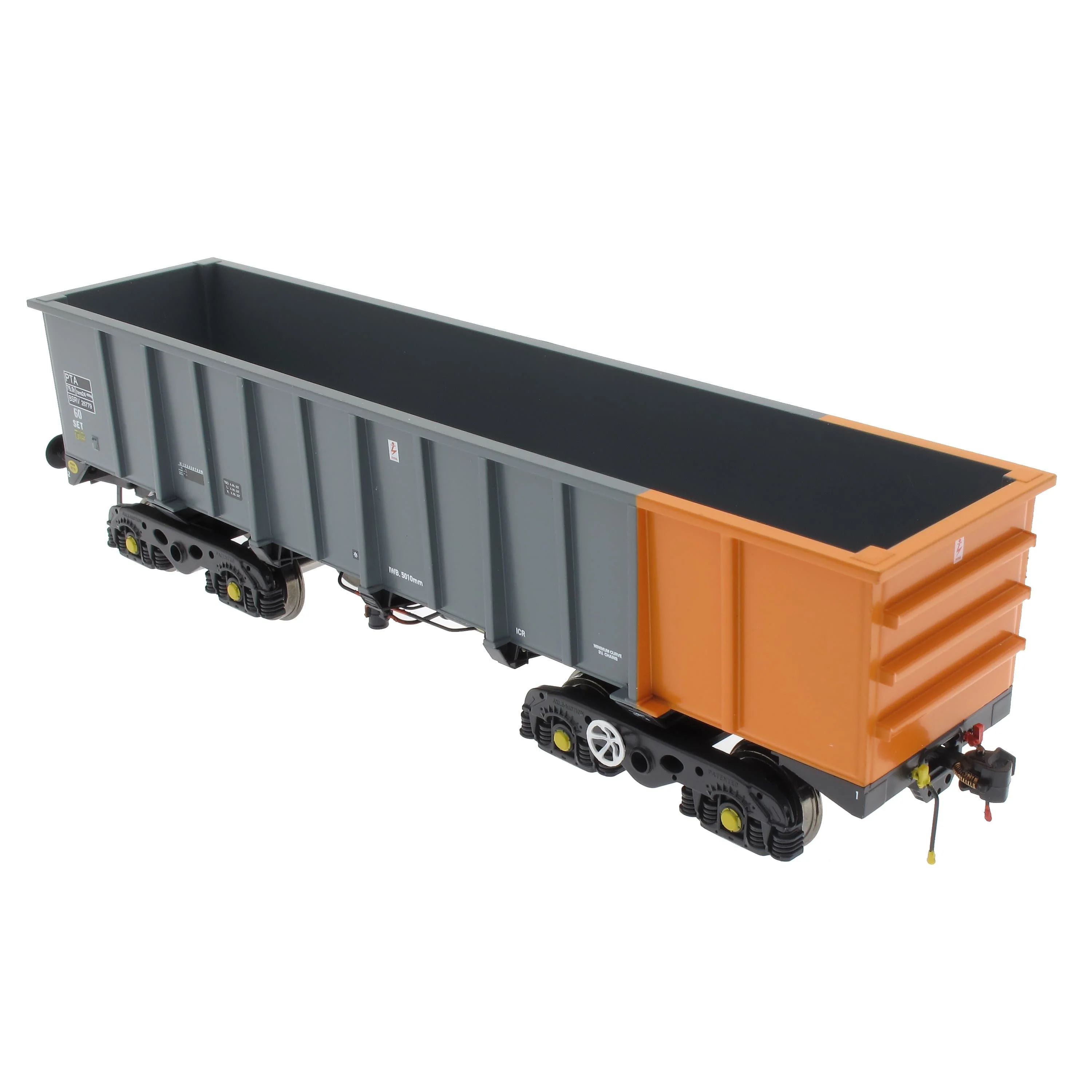 PTA/JTA+JUA Bogie Tippler Pack - British Steel Grey & Orange (Outer) - Image 10