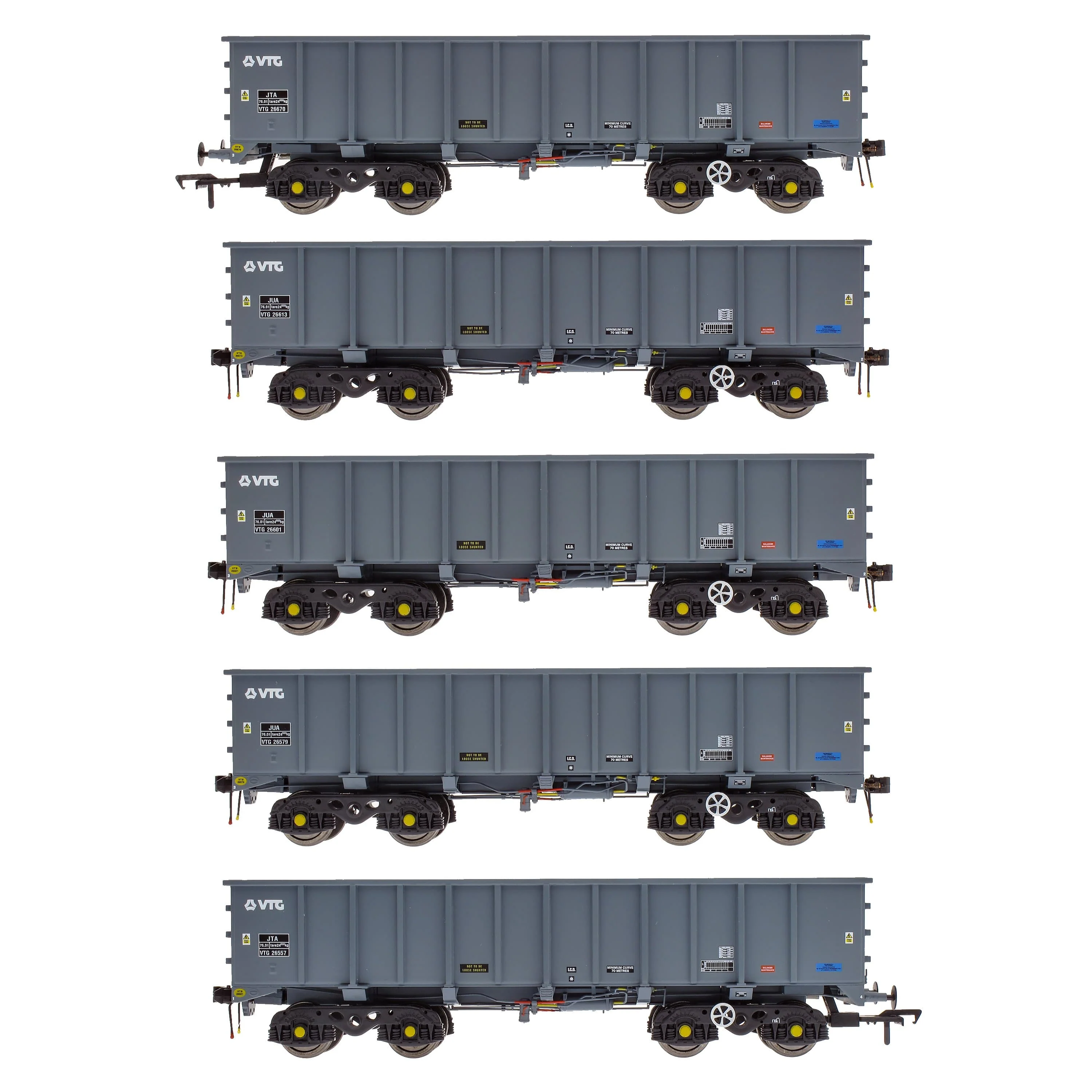 PTA/JTA+JUA Bogie Tippler Pack - VTG Grey - Outer Pack