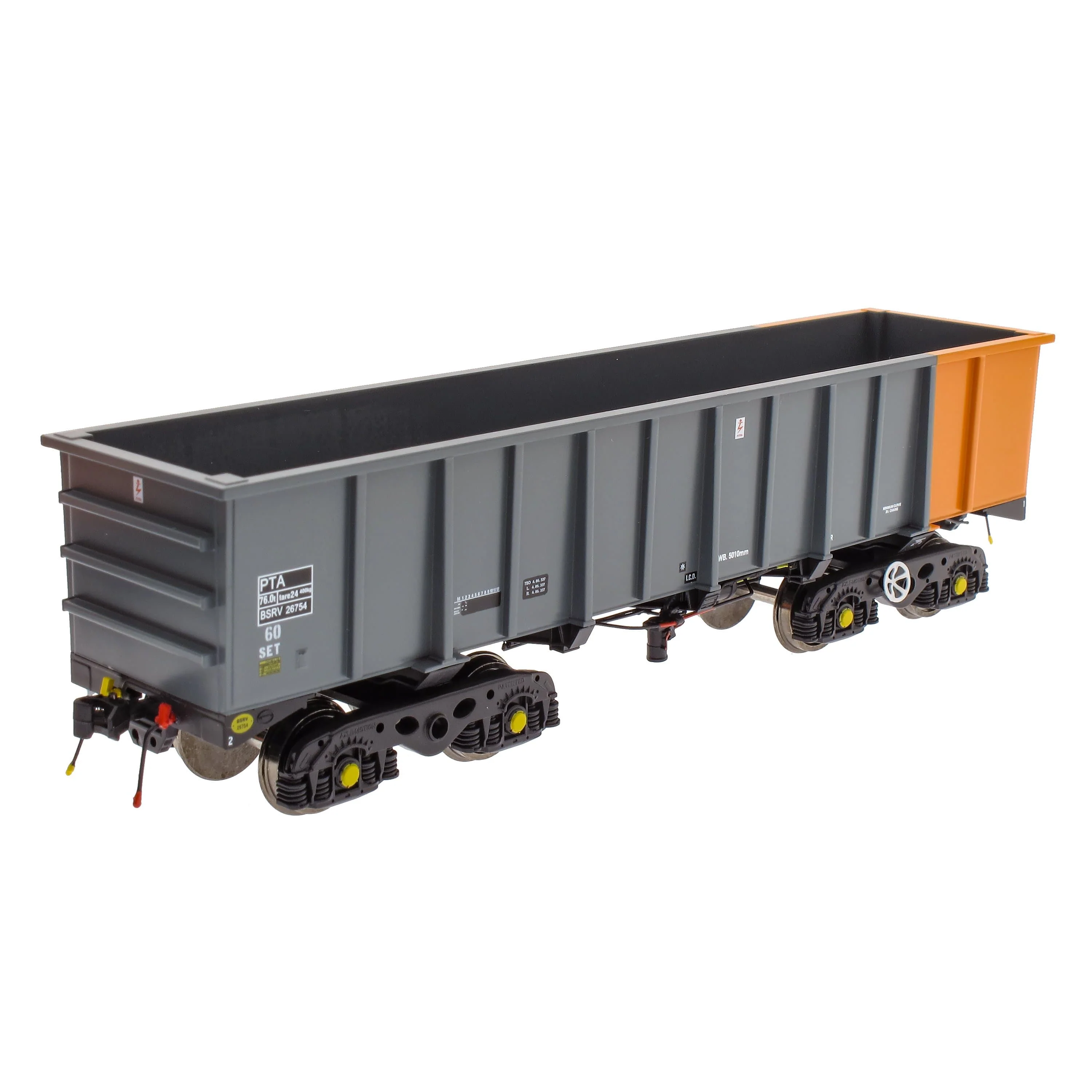 PTA/JUA Bogie Tippler Pack - British Steel Grey & Orange (Inner) - Image 12