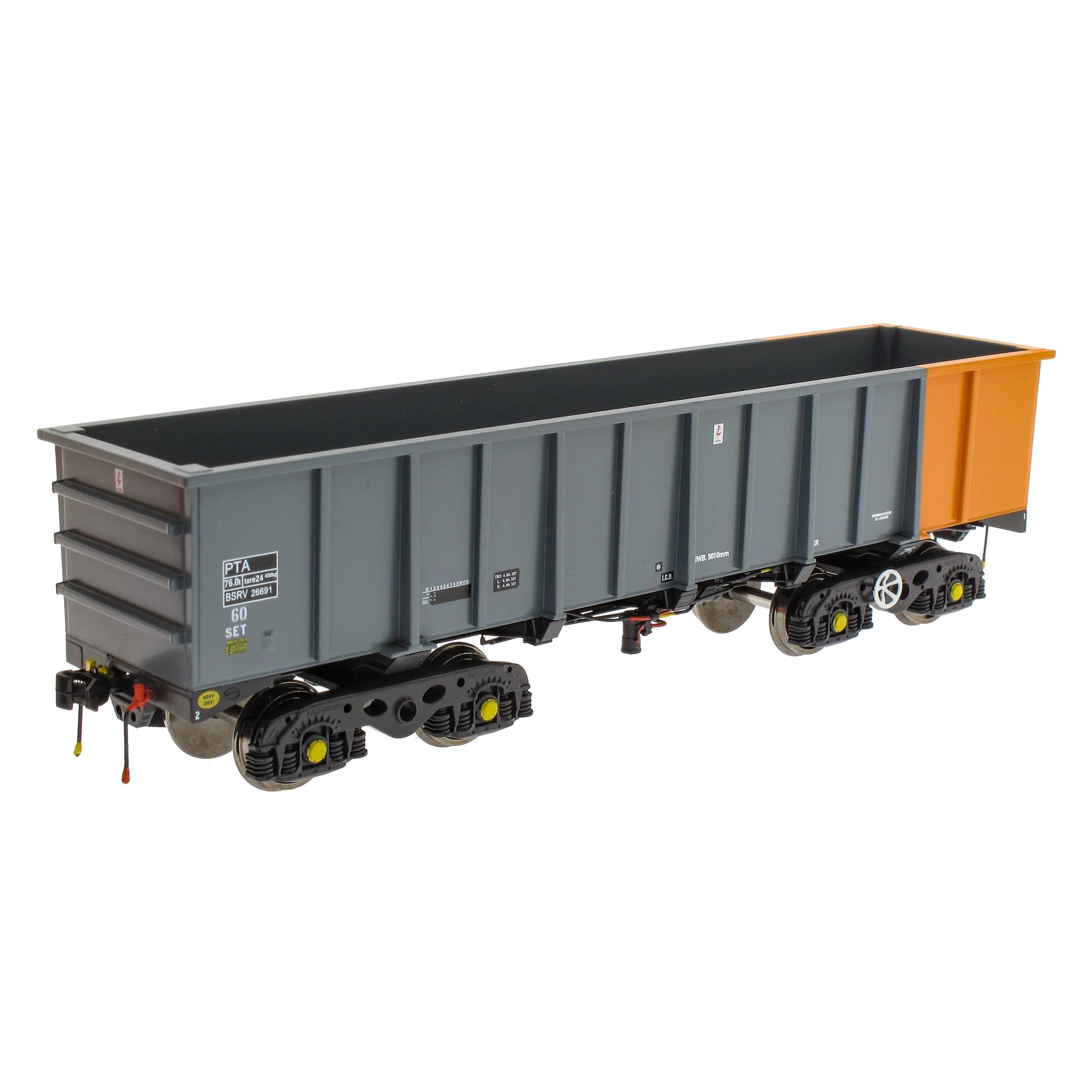 PTA/JUA Bogie Tippler Pack - British Steel Grey & Orange (Inner) - Image 13