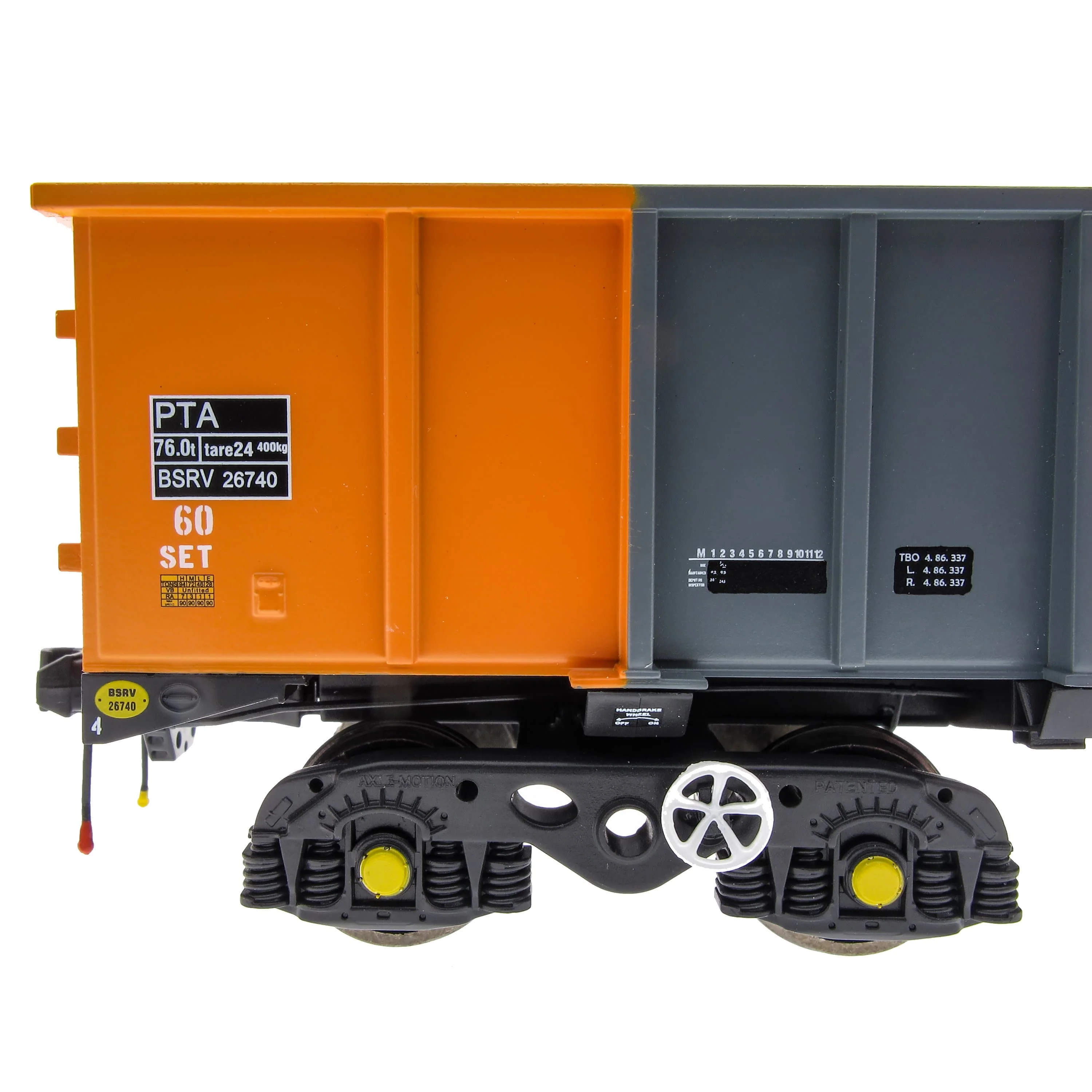 PTA/JUA Bogie Tippler Pack - British Steel Grey & Orange (Inner) - Image 14