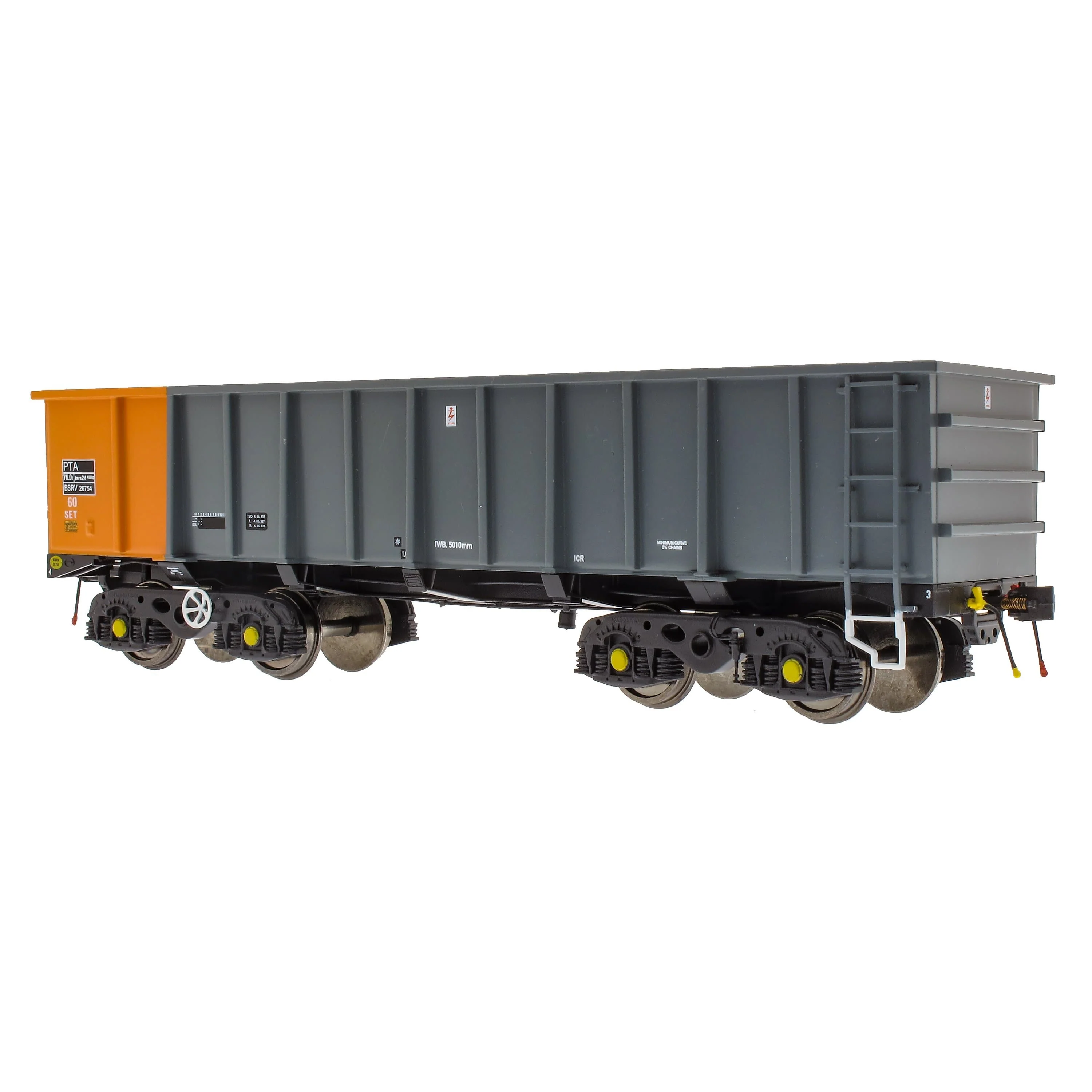 PTA/JUA Bogie Tippler Pack - British Steel Grey & Orange (Inner) - Image 5