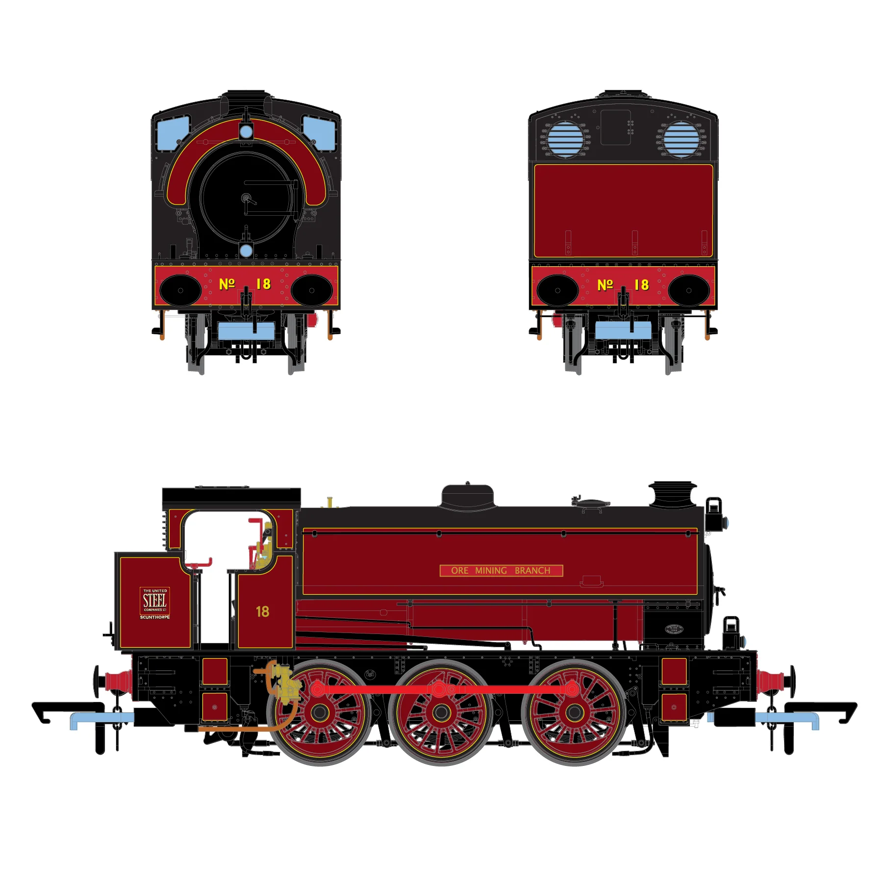 United Steel company - WGB2762 - 18 - DCC Sound - Image 3